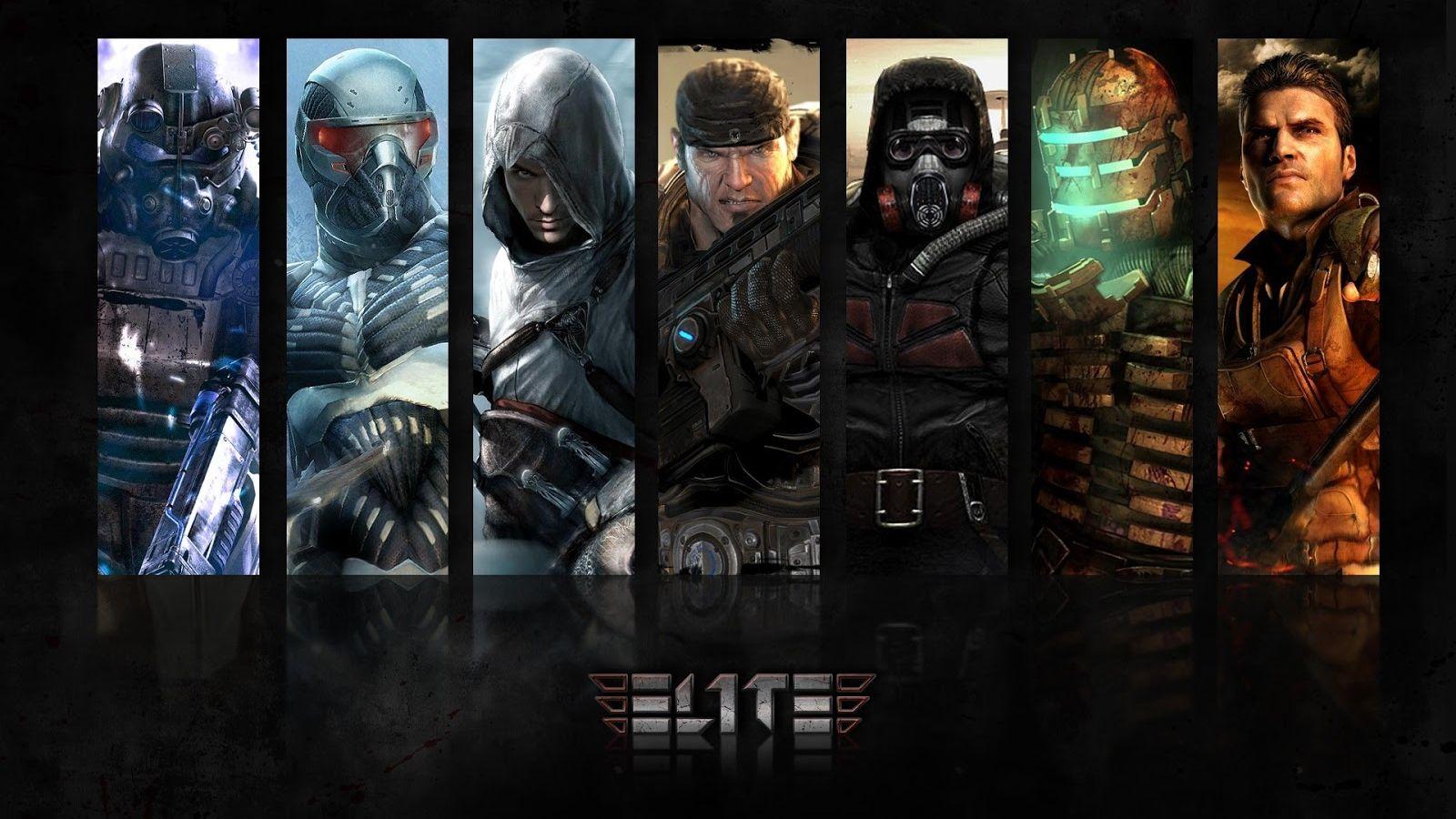 1600x900 Free download Top Games Male Characters ELIT3 Games Gaming FPS HD Wallpaper PC [1600x1000] for your Desktop, Mobile & Tablet. Explore Great Gaming Wallpaper. Video Game Wallpaper
