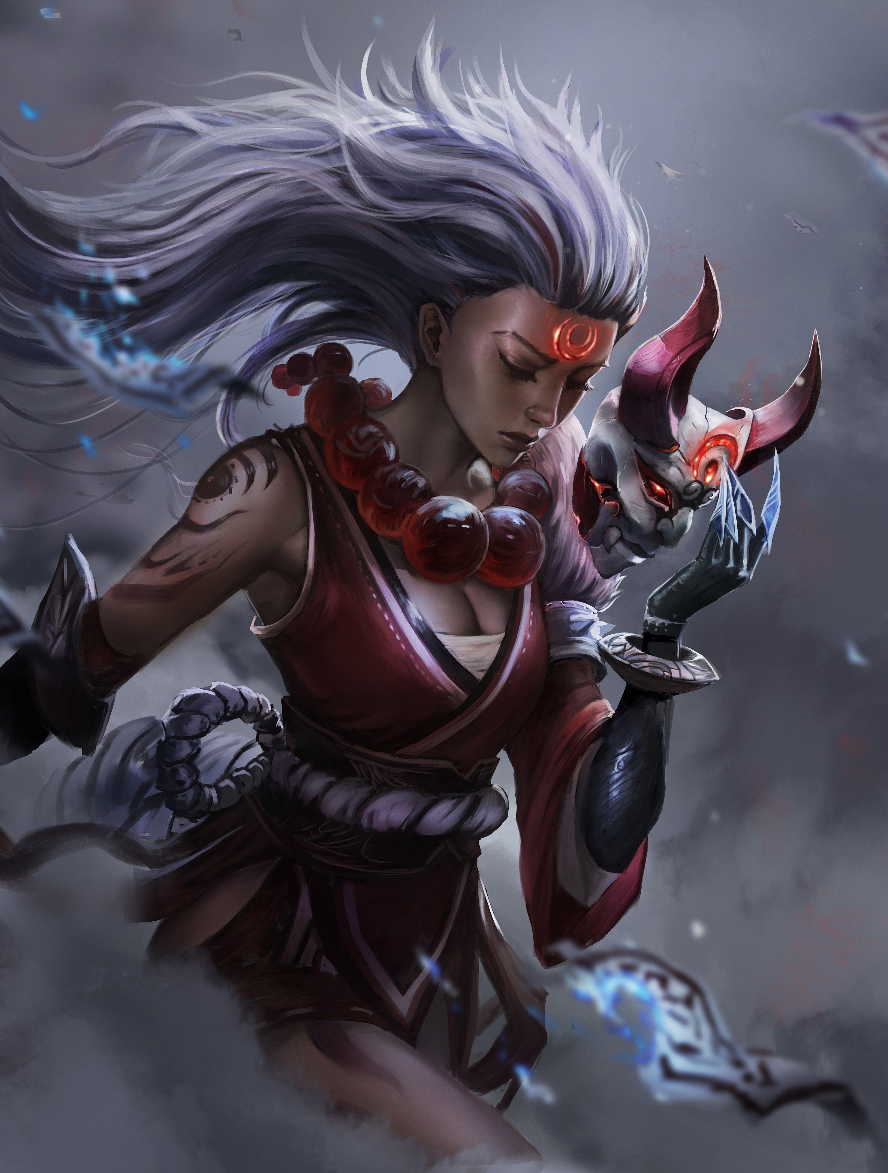 Battle Queen Diana - League of Legends (Wallpaper engine) 