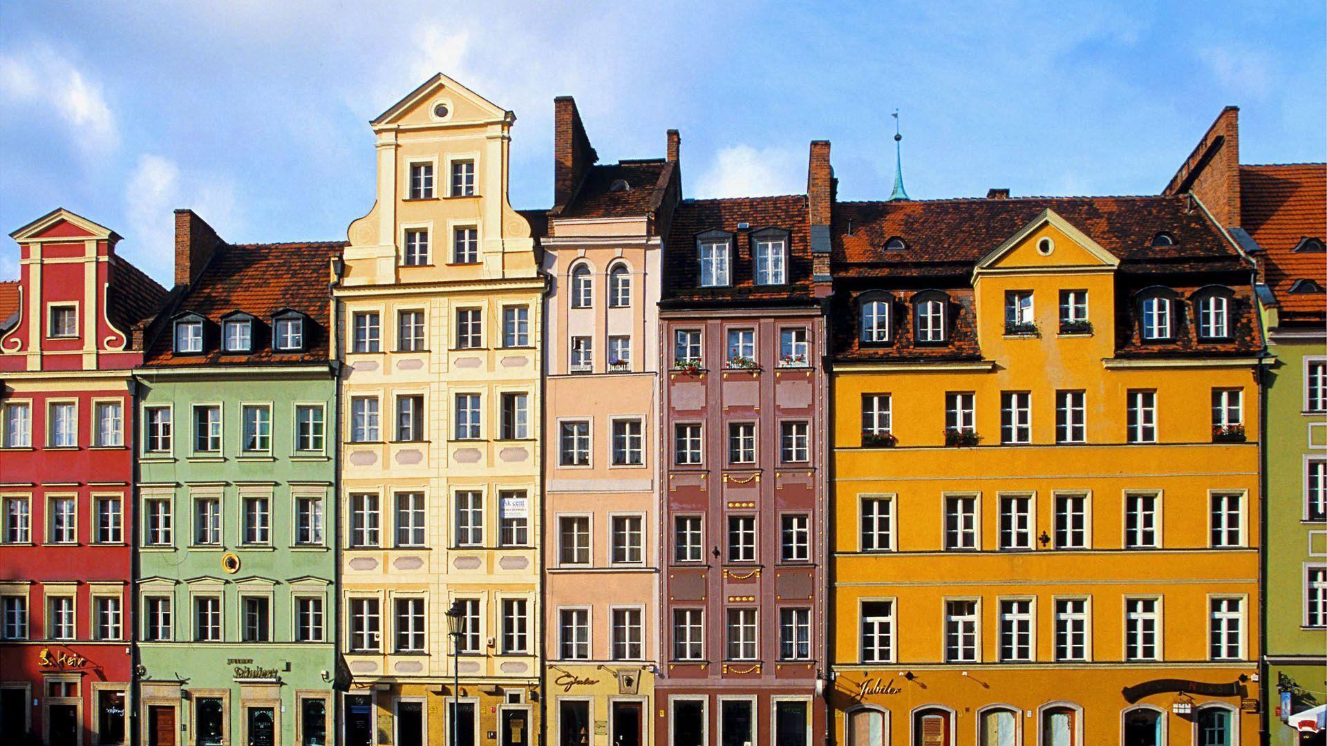 1920x1080 Download wallpaper 1920x1080 poland, buildings, architecture, creativity, design full hd, hdtv, fhd, 1080p HD background