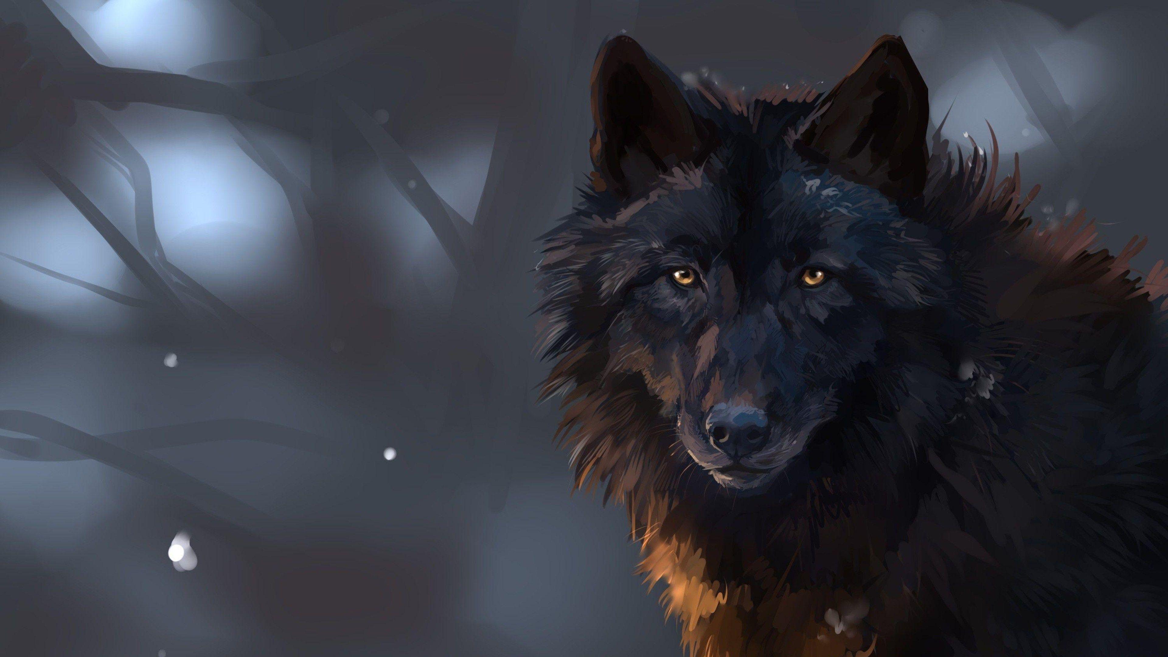 3840x2160 Wolf Desktop Wallpaper HD