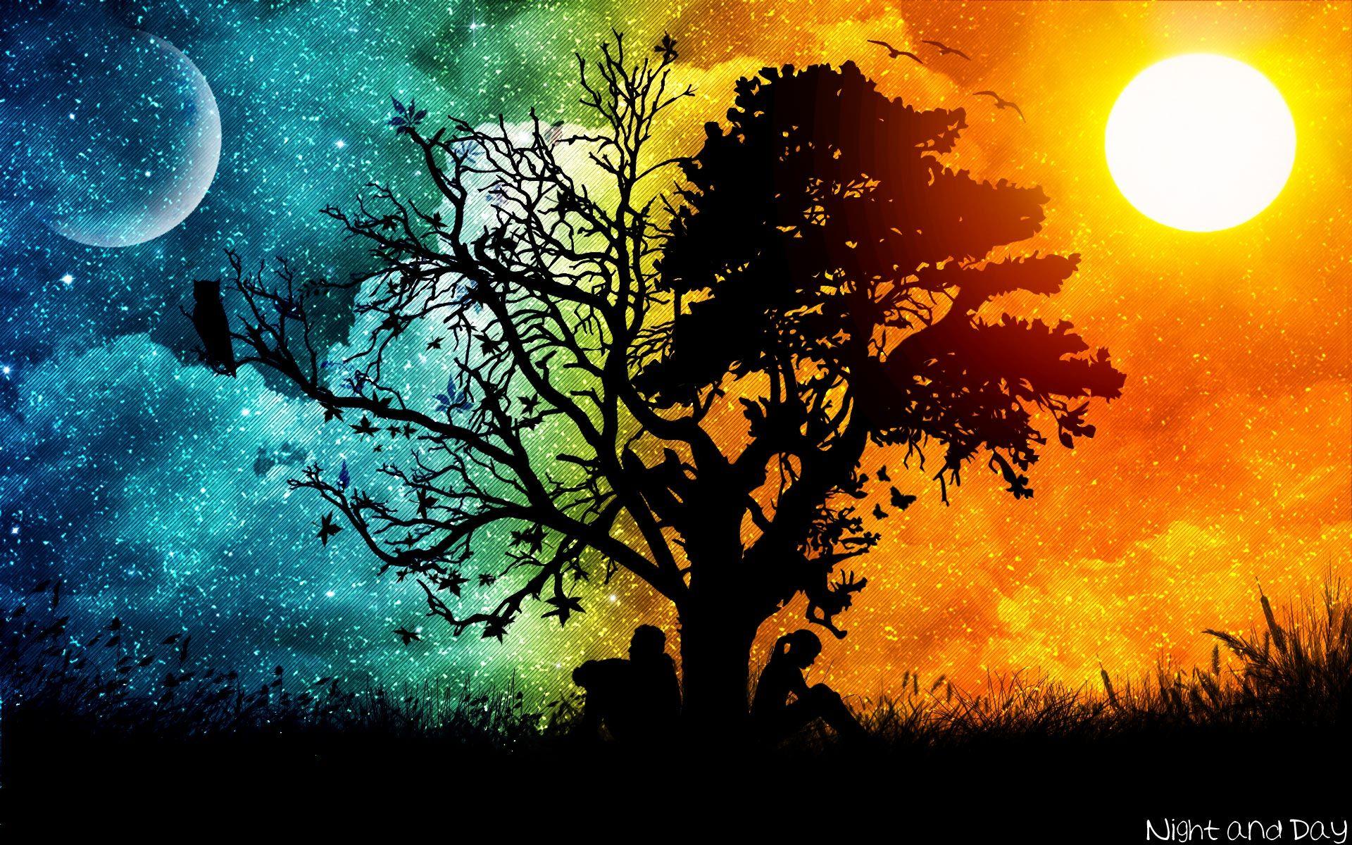 1920x1200 Full HDQ Love Silhouette Picture and Wallpaper Showcase