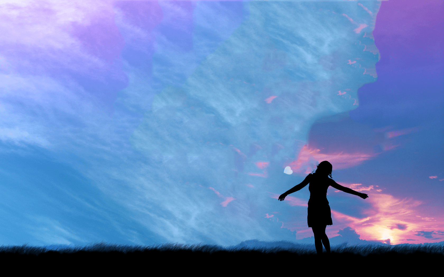 1680x1050 Silhouette Wallpaper. Batman Silhouette Wallpaper, Nativity Silhouette Wallpaper and Silhouette Cameo Wallpaper
