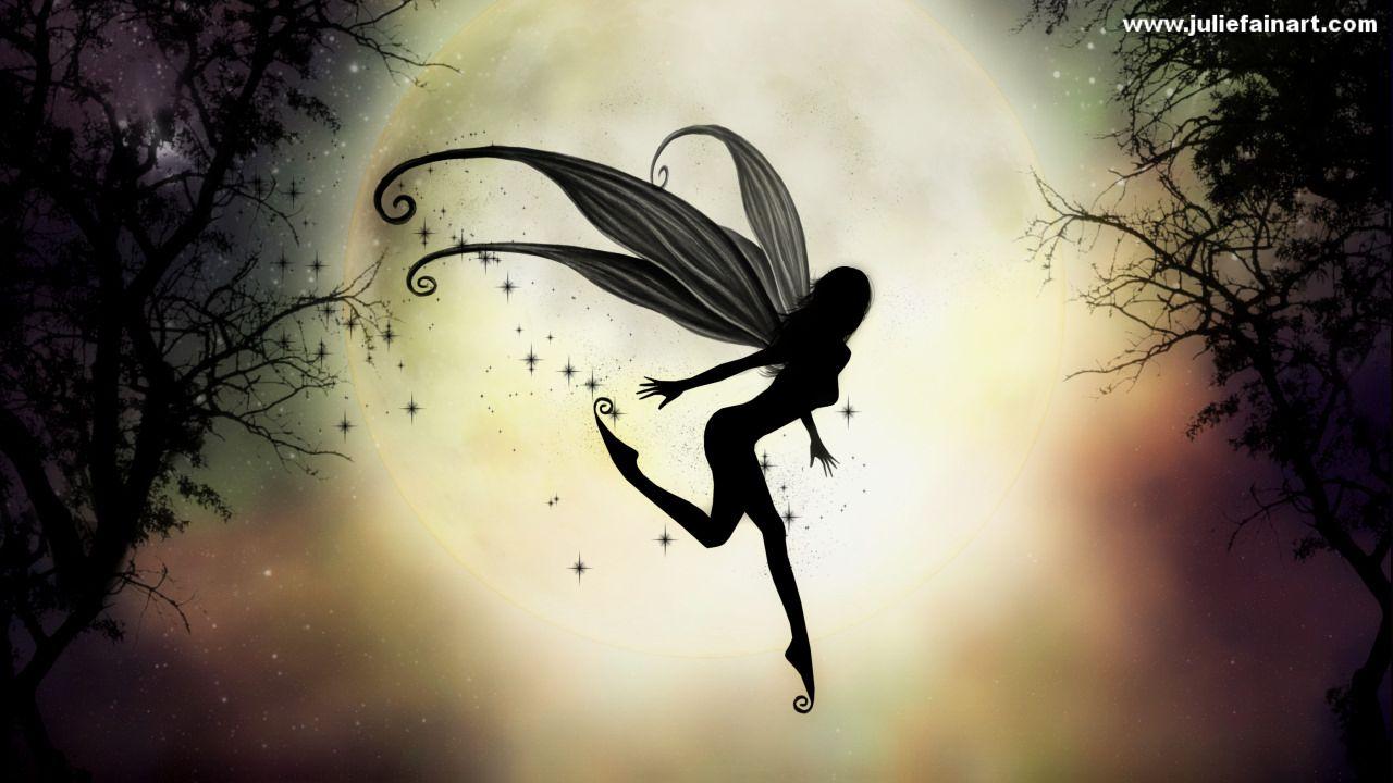 1280x720 Fairy Desktop Wallpaper Fairy Desktop Wallpaper Desktop Silhouette Tattoo HD Wallpaper