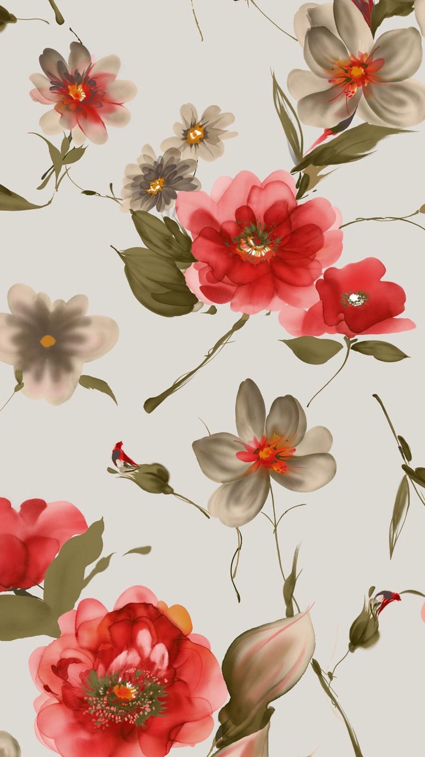 1491x2656 Nature. Flower iphone wallpaper, Watercolor flowers, Flower wallpaper