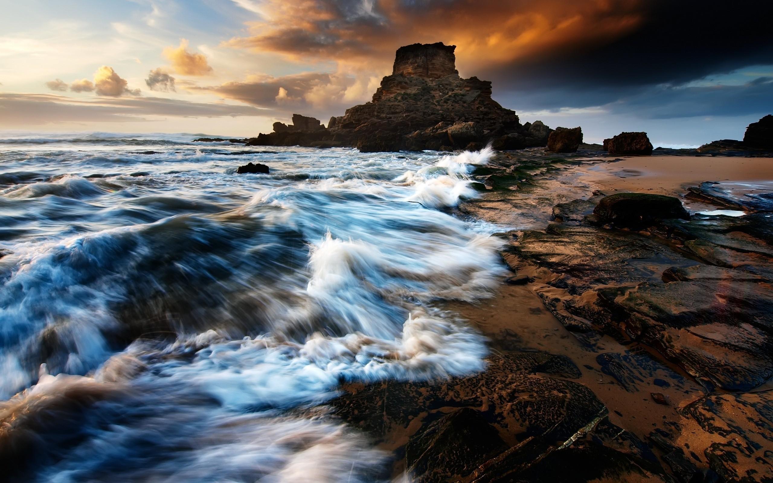 Beach Rocks HD Wallpapers - Top Free Beach Rocks HD Backgrounds - WallpaperAccess