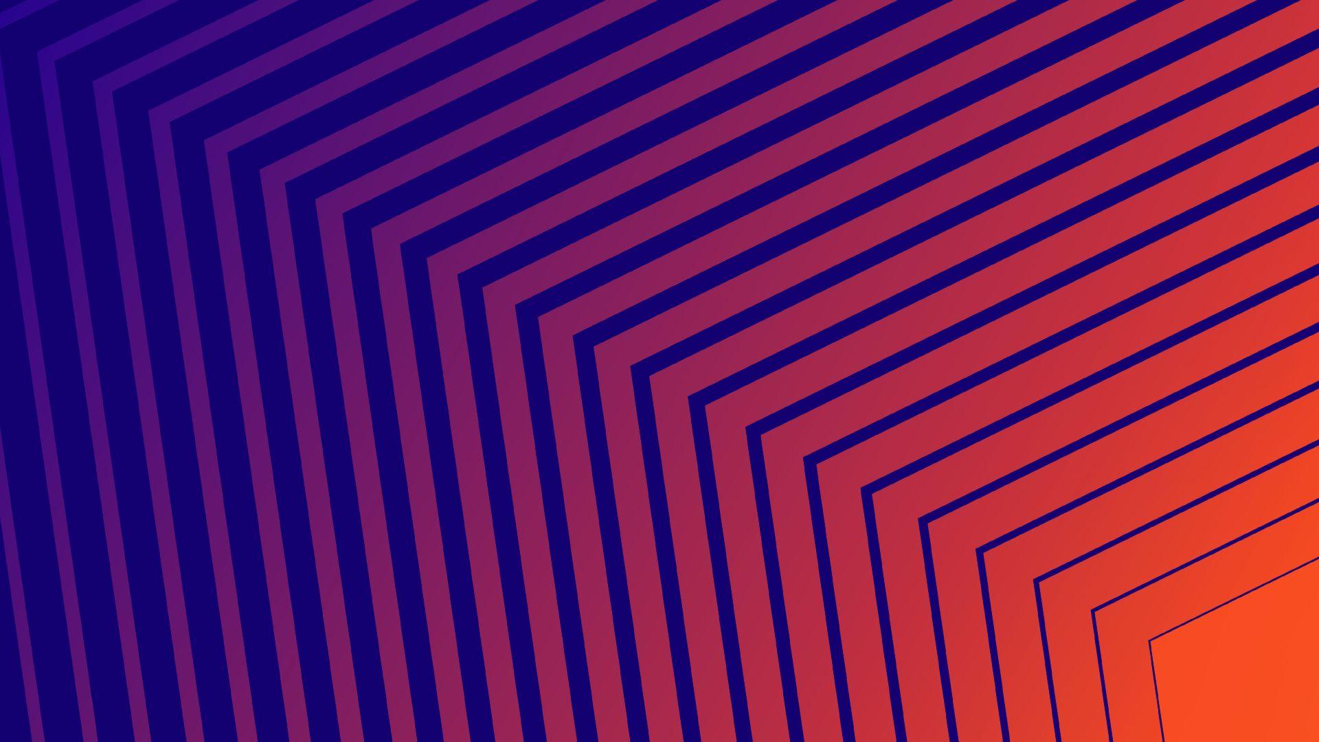 1920x1080 Geometric Shapes Orange 1080P Laptop Full HD Wallpaper, HD Abstract 4K Wallpaper, Image, Photo and Background