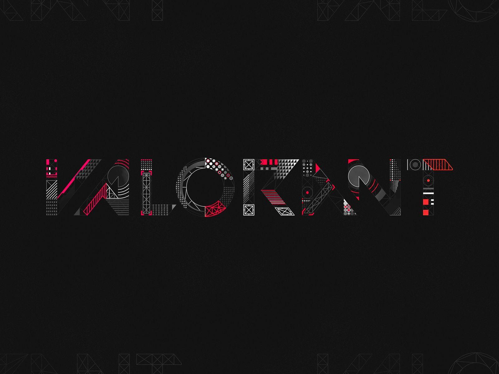 1600x1200 Geometric Valorant Wallpaper