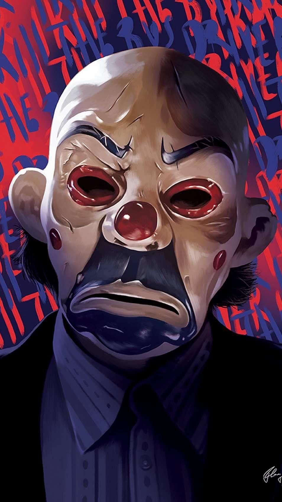 954x1697 Batman Dark Knight Joker Wallpaper. Joker wallpaper, Joker art, Joker clown
