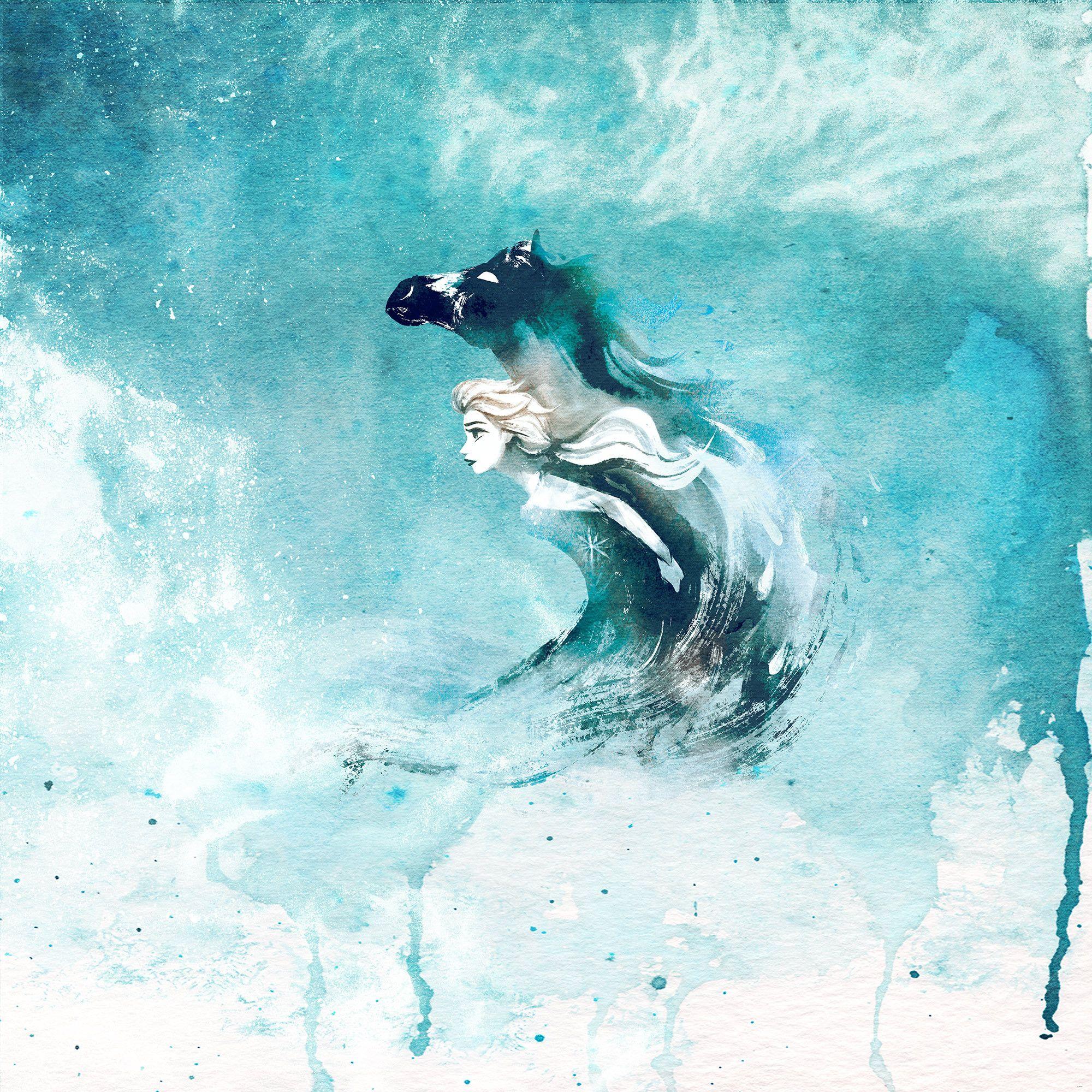 2000x2000 Non Woven Photomural Frozen Spirit Of Wonder (DX5 016) From Komar