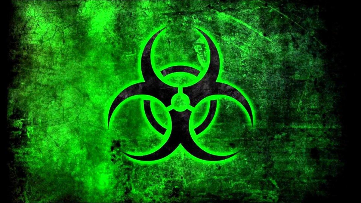 1200x675 Green Biohazard Wallpaper