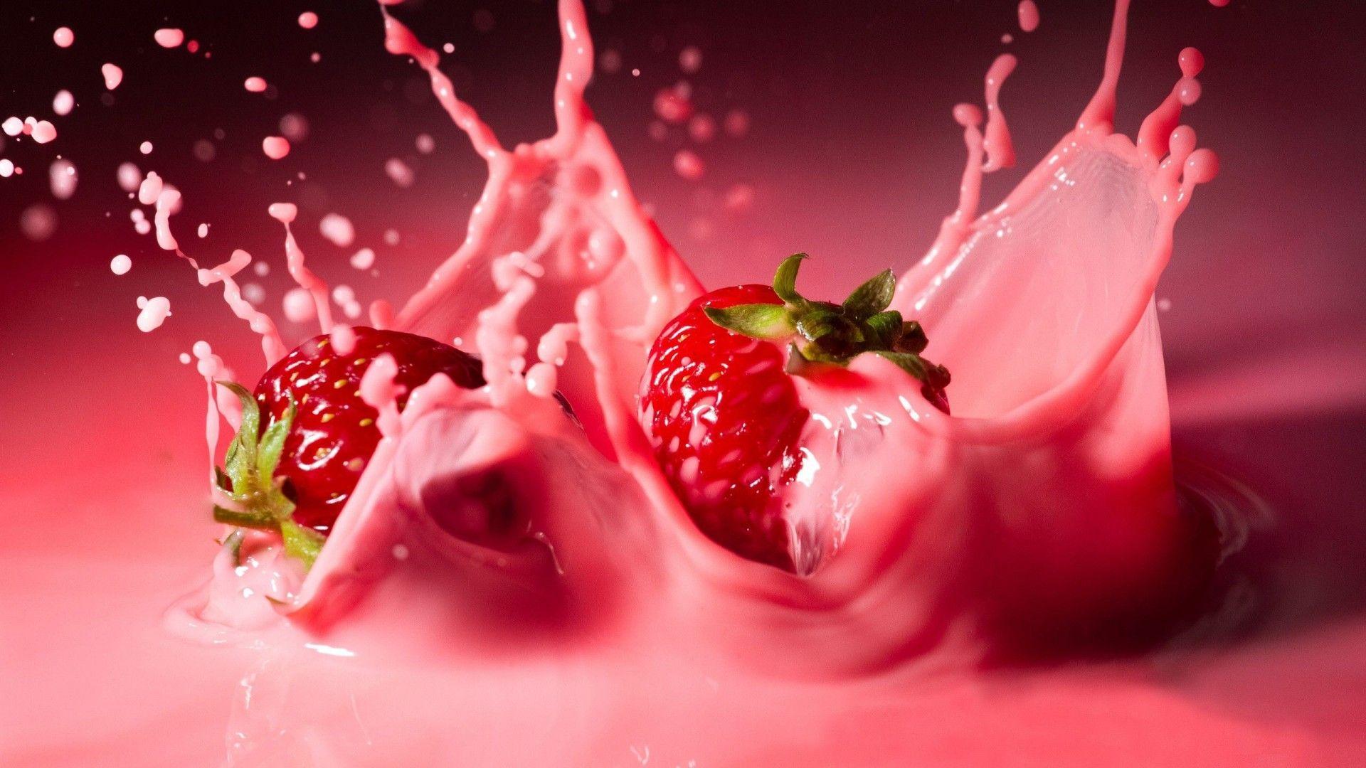 beautiful strawberry wallpapers