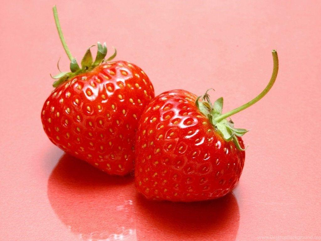 1024x768 Pink Strawberry Wallpaper Wallpaper. Desktop Background