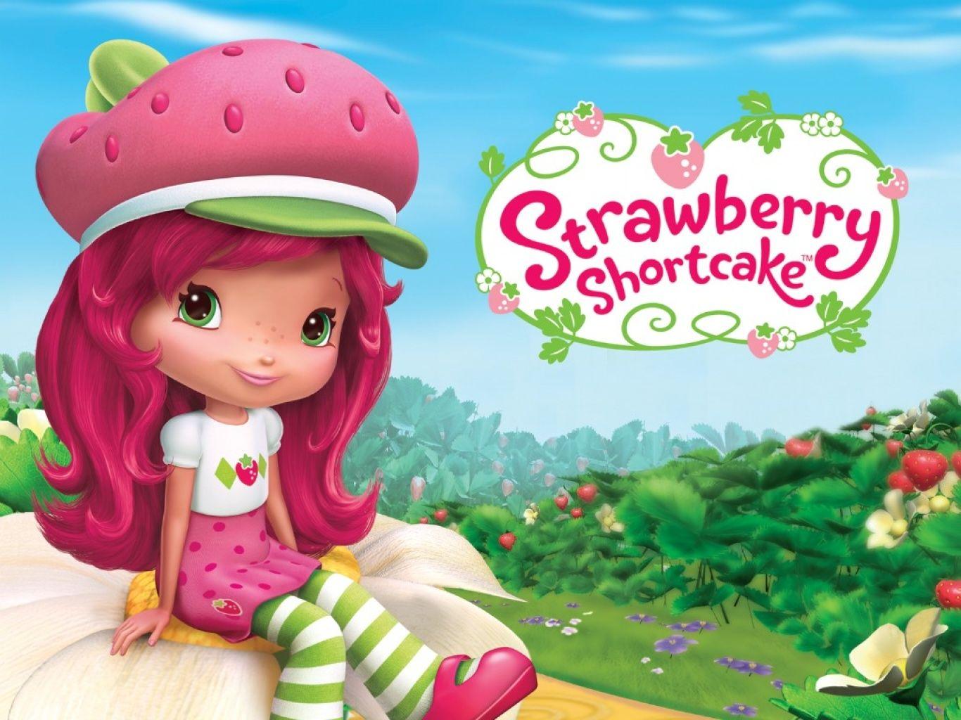 1366x1024 Strawberry Shortcake cartoon 937 - Strawberry Desktop Wallpaper
