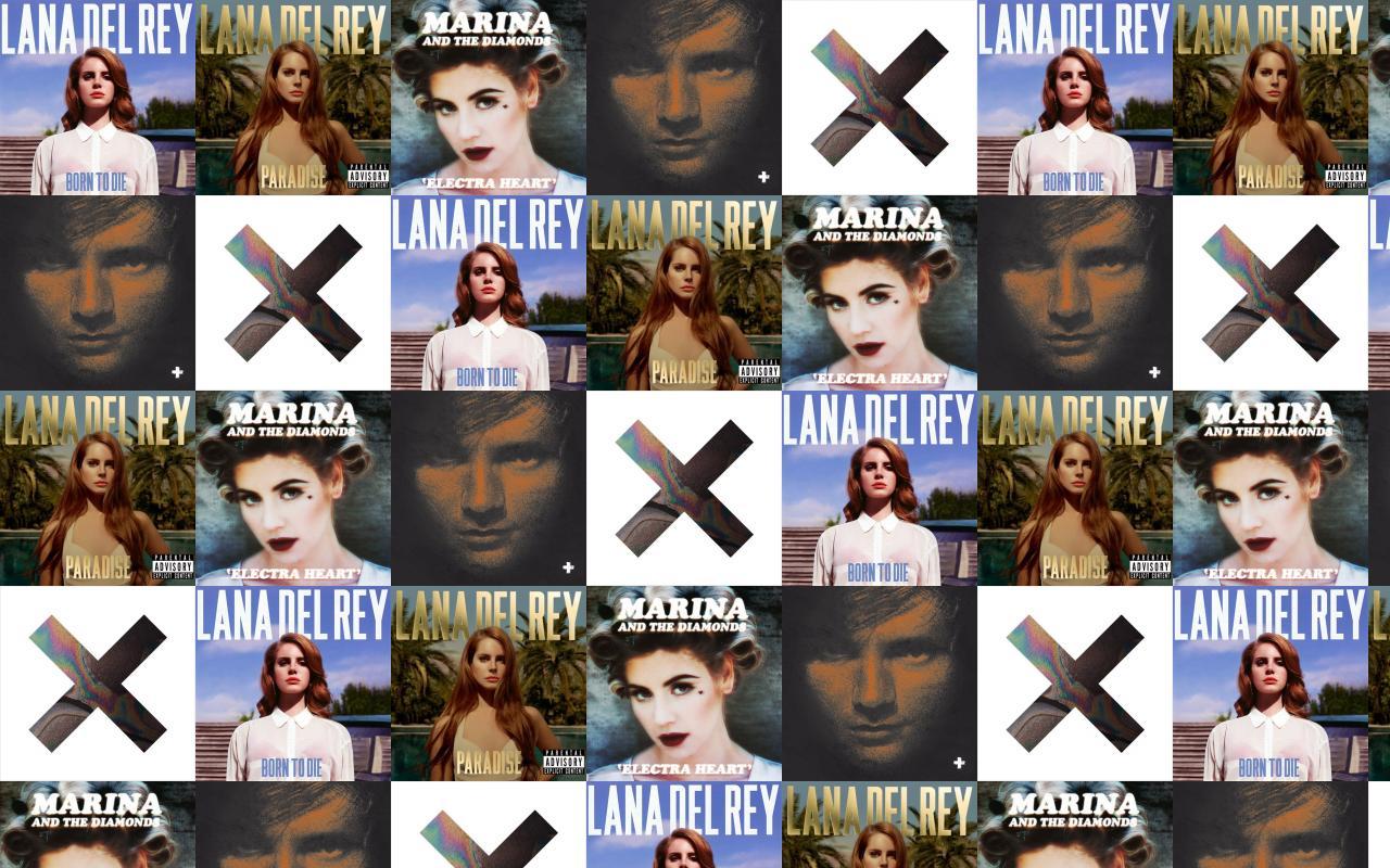 1280x800 Lana Del Rey Born To Die Paradise Marina Wallpaper « Tiled Desktop Wallpaper