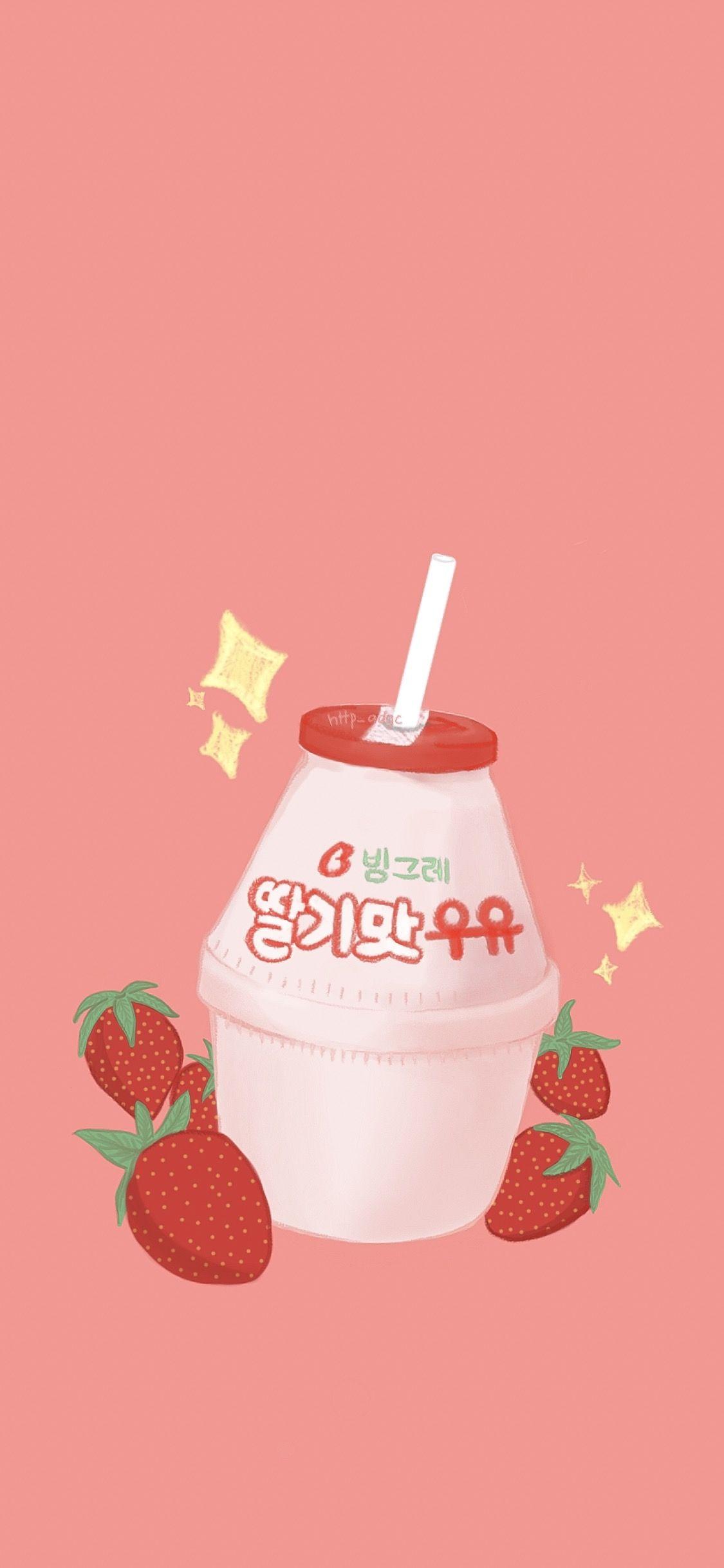 1125x2436 Pin oleh Snowmaru⋆☁️ di Wallpaper. Wallpaper lucu, Seni cat air, Ilustrasi lucu