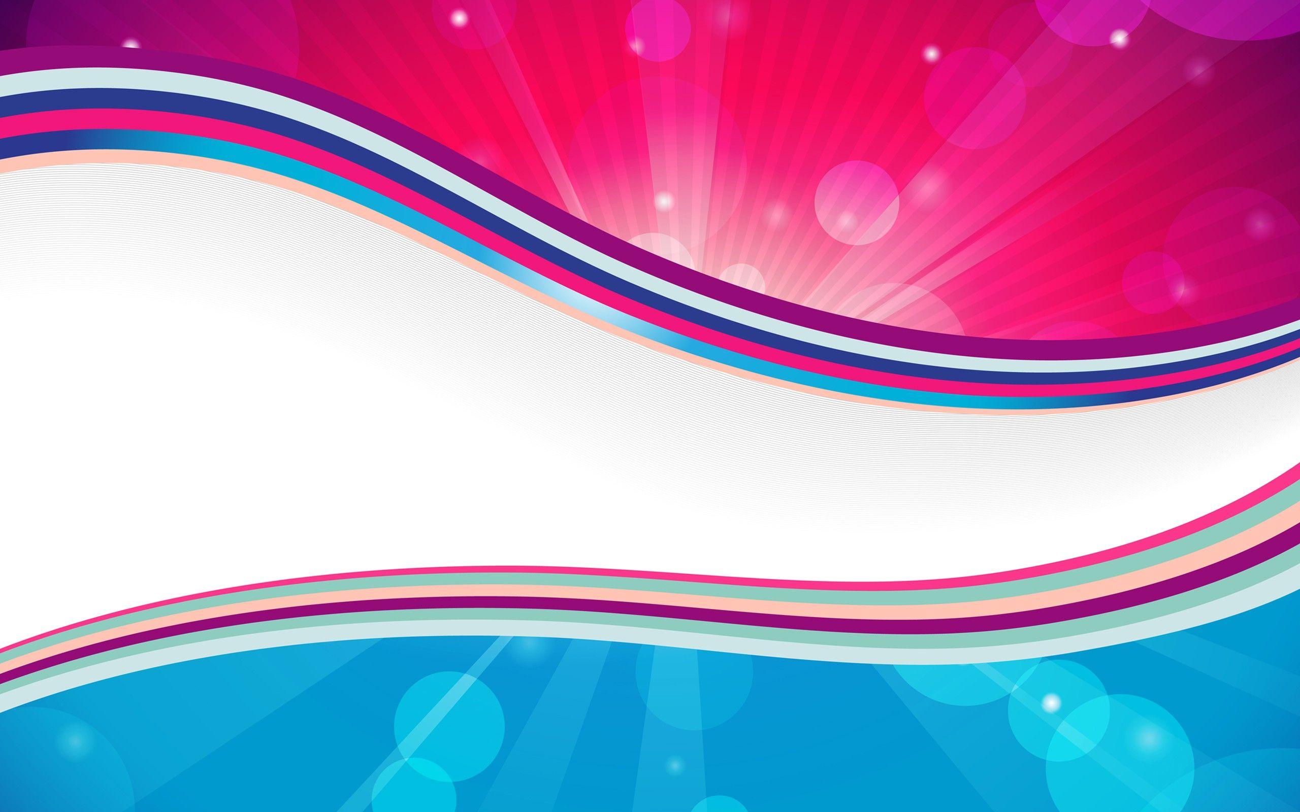 2560x1600 vector abstract colorful wavy lines wallpaper. Mocah.org HD Desktop Wallpaper