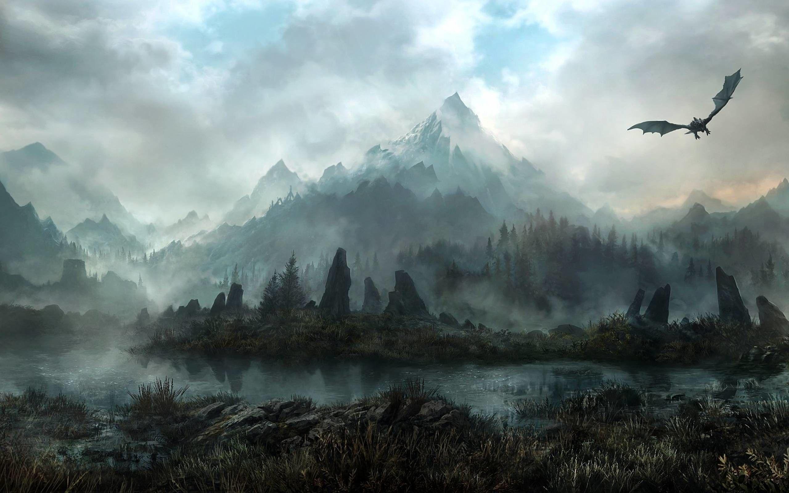 2560x1600 Skyrim Desktop Background