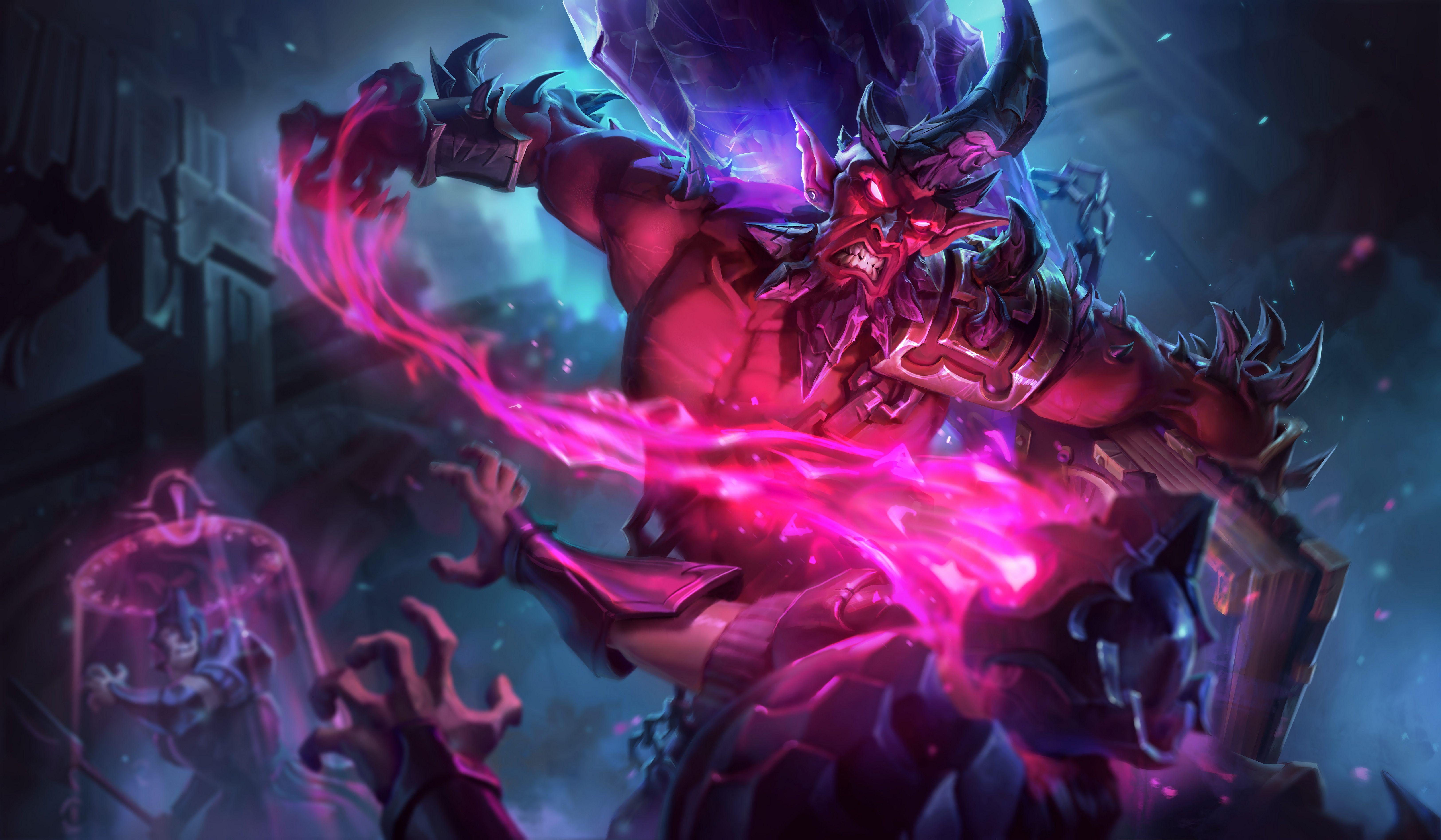 6500x3792 Dark Crystal Ryze. Wallpaper & Fan Arts. League Of Legends