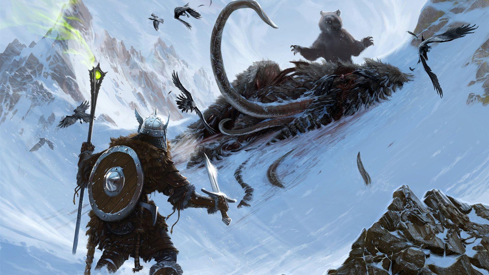 1920x1080 Skyrim 4K wallpaper for your desktop .