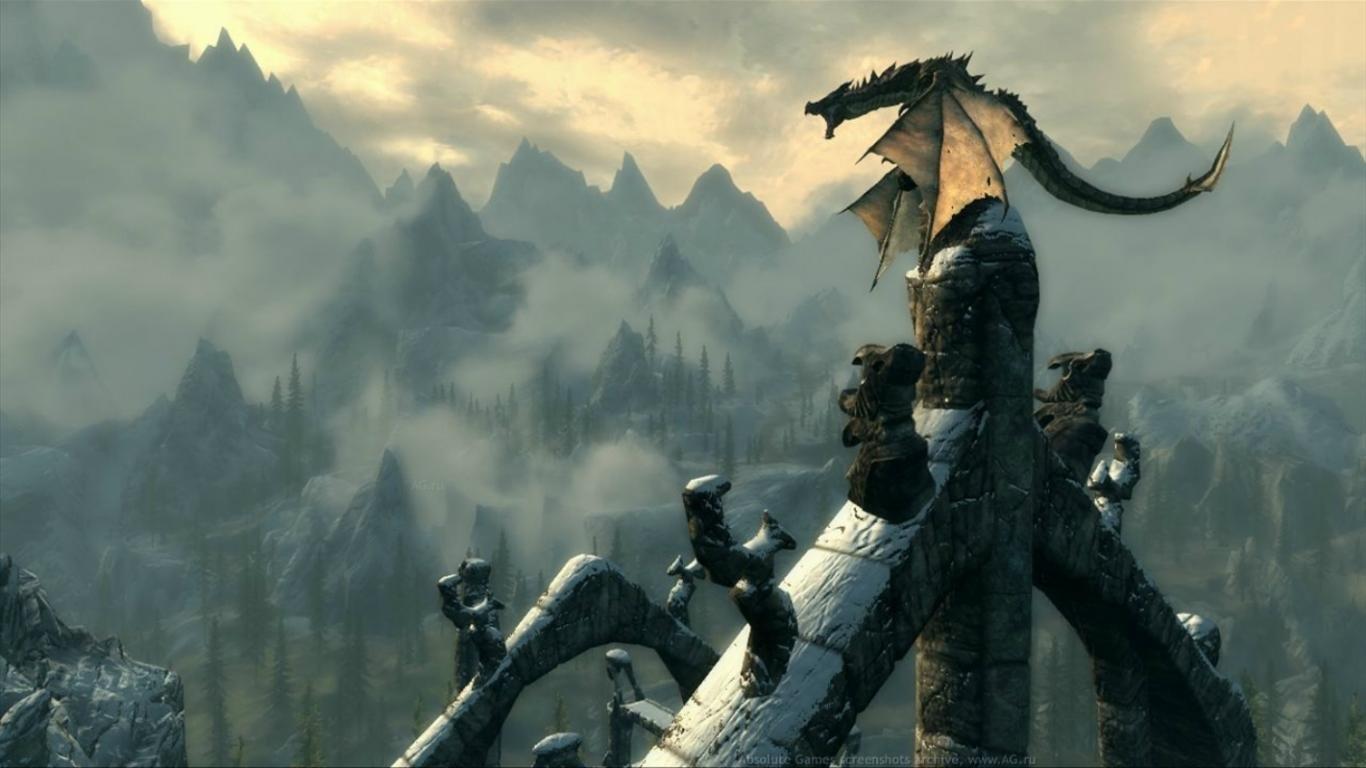 1366x768 Skyrim wallpaper 1366x768 (laptop) desktop background
