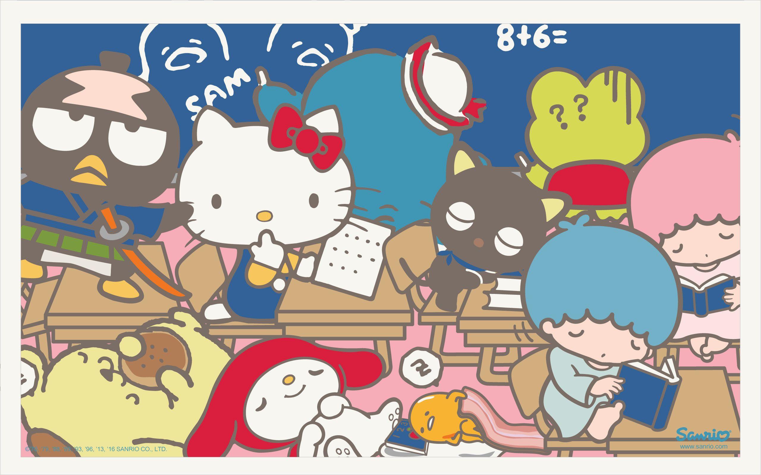 Sanrio Desktop Wallpapers Top Free Sanrio Desktop Backgrounds Wallpaperaccess