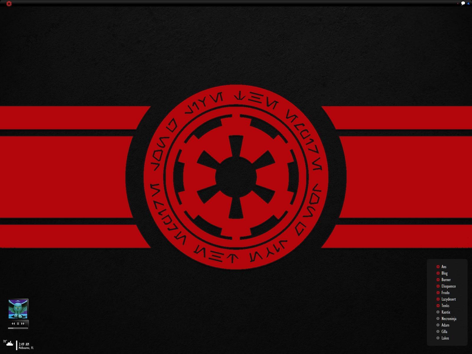 1600x1200 Star Wars Empire Logo Phone Wallpaper