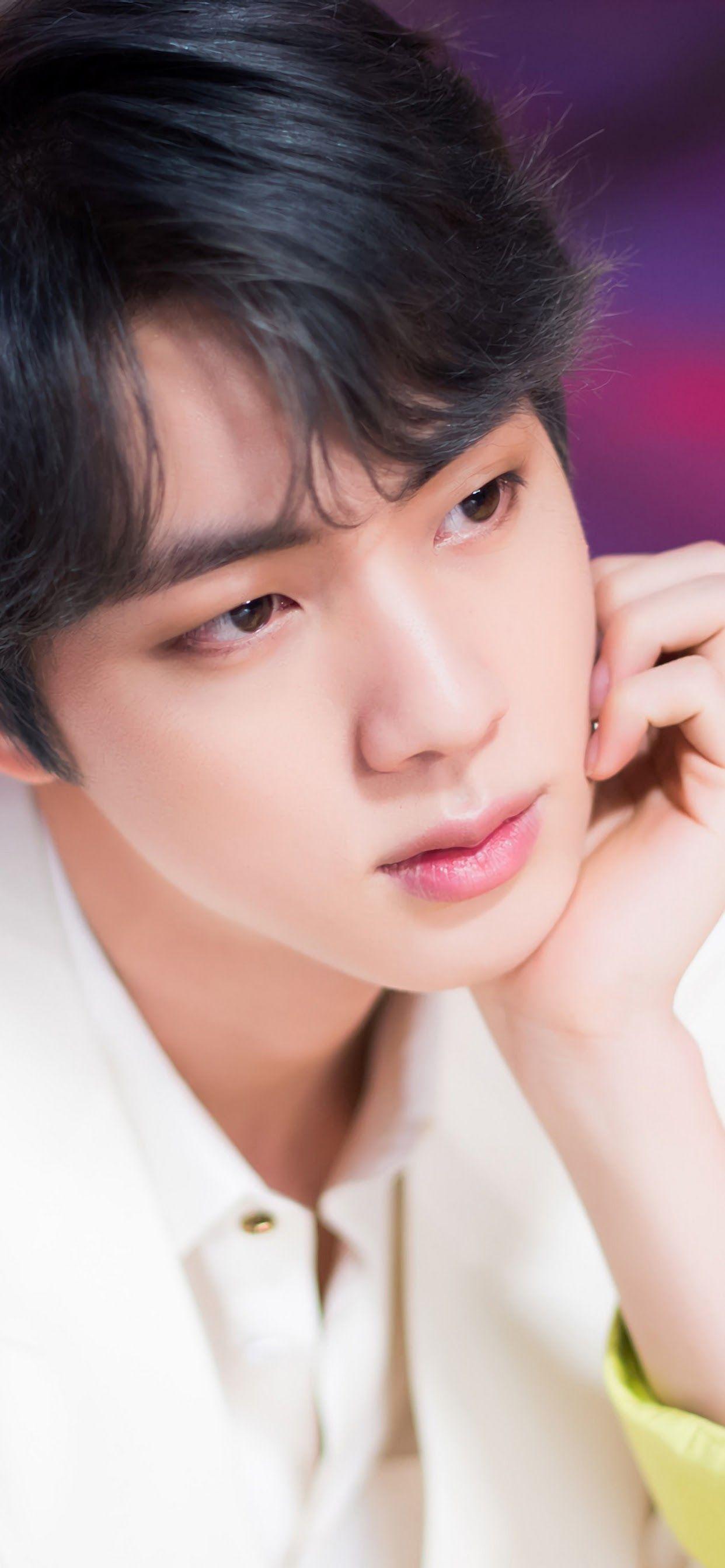 1242x2688 Jin BTS Boy With Luv 4K Wallpaper