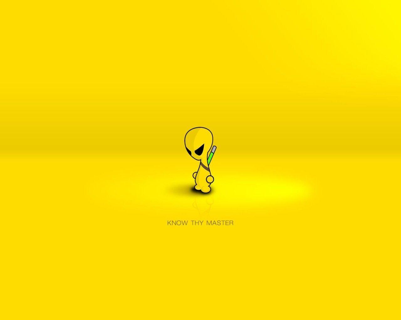 1280x1024 Alien Yellow Wallpaper, Wallpaper For Desktop, Alien