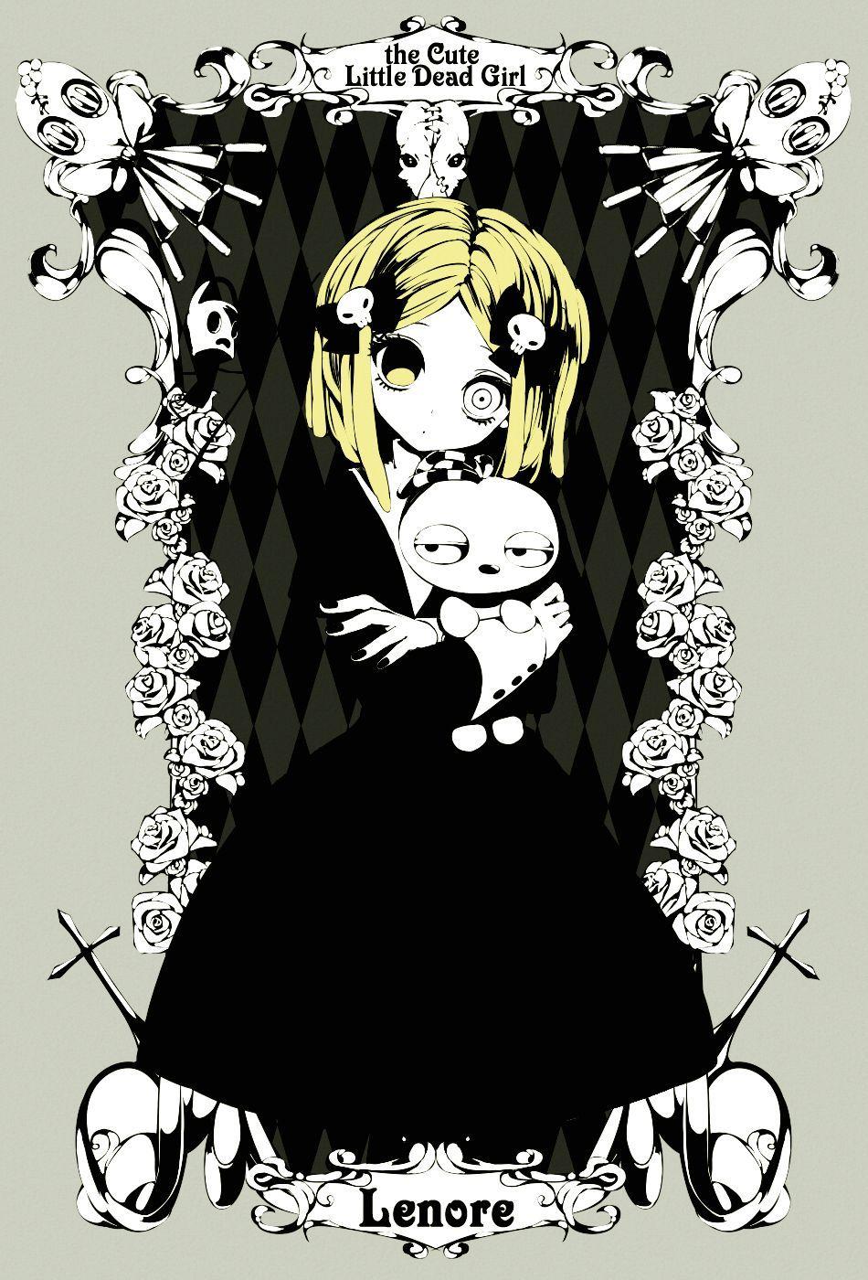 950x1400 Lenore: The Cute Little Dead Girl Anime Image Board. Creepy little girl, Kawaii art, Art
