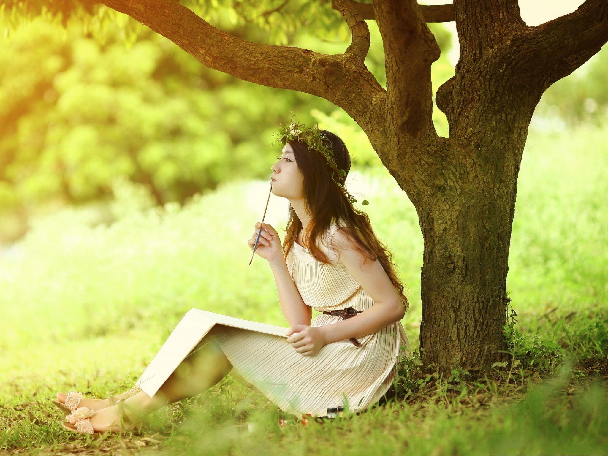 2048x1536 Cute Girl Picture, Beautiful Girl Outdoor, Light Colored Dress, The Sweet Princess 2048X1536 Free Wallpaper Download 2048X1536 Free Wallpaper Download. Free Wallpaper World