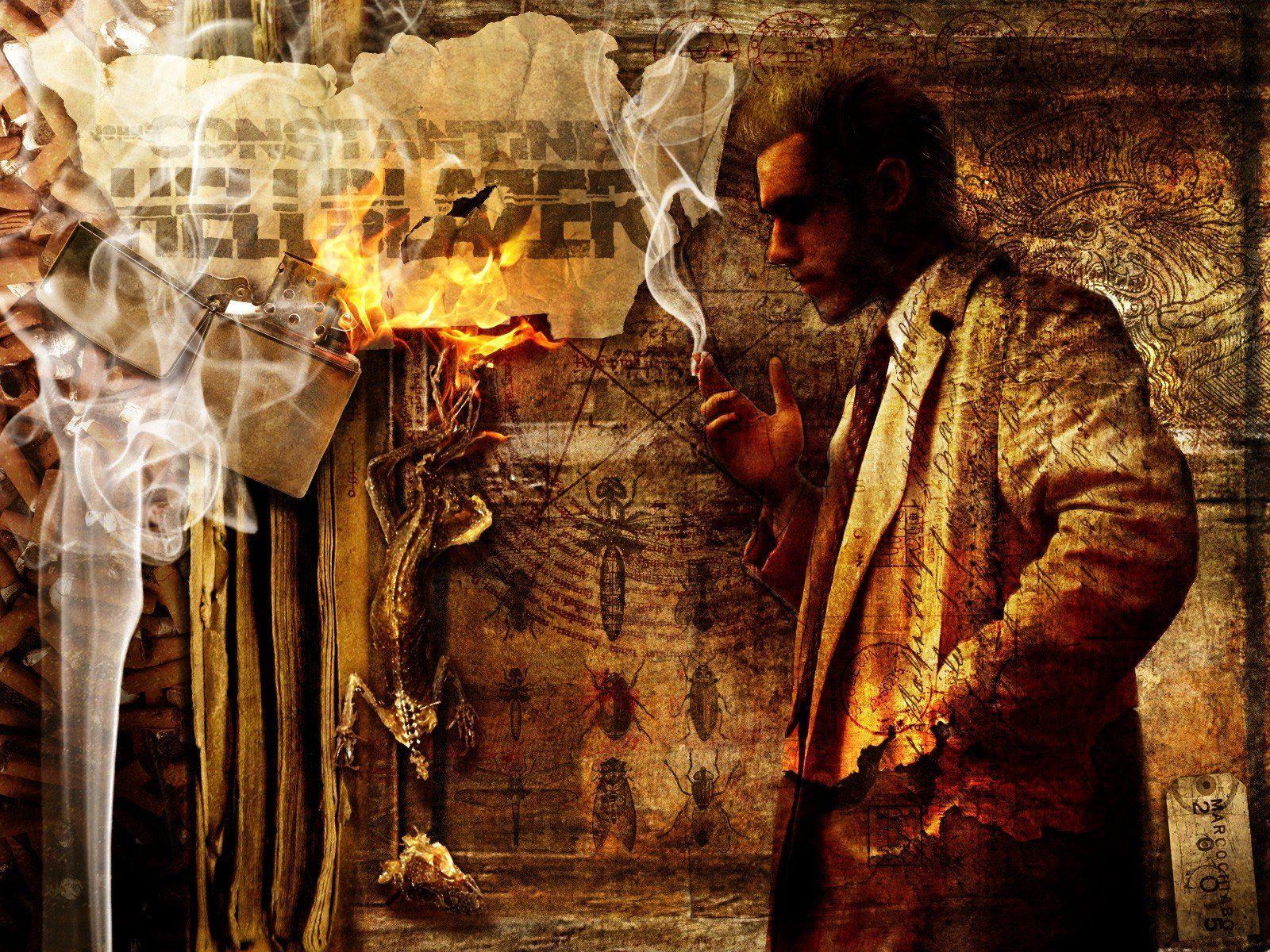 1600x1200 Constantine, Hellblazer, Comic art HD Wallpaper / Desktop and Mobile Image & Photo