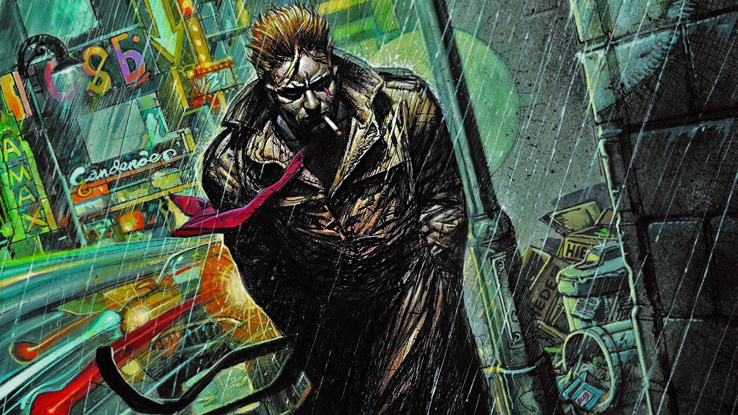2560x1440 Constantine Hellblazer Comic Art 1440P Resolution HD 4k Wallpaper, Image, Background, Photo and Picture