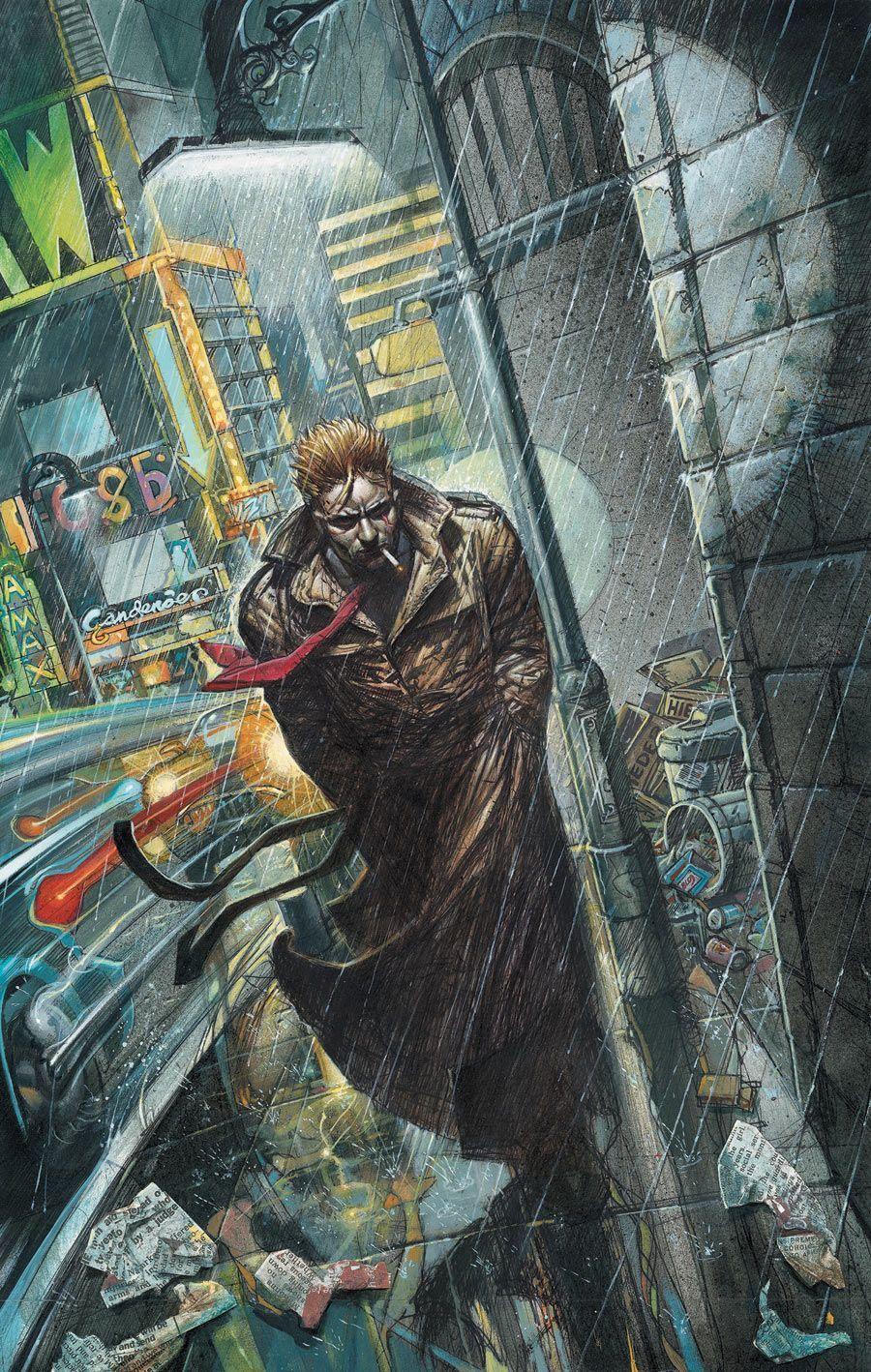 900x1418 HORROR ILLUSTRATED: Simon Bisley part 4. Simon bisley, Constantine hellblazer, Vertigo comics