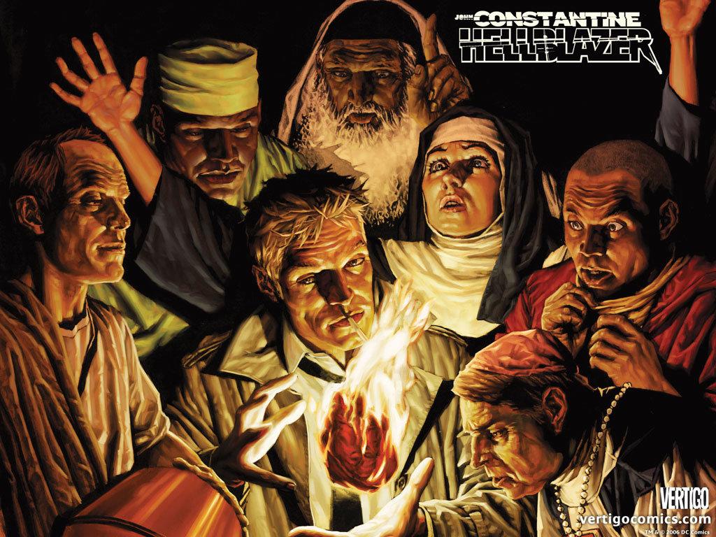 1024x768 John Constantine: Hellblazer wallpaper HD for desktop background