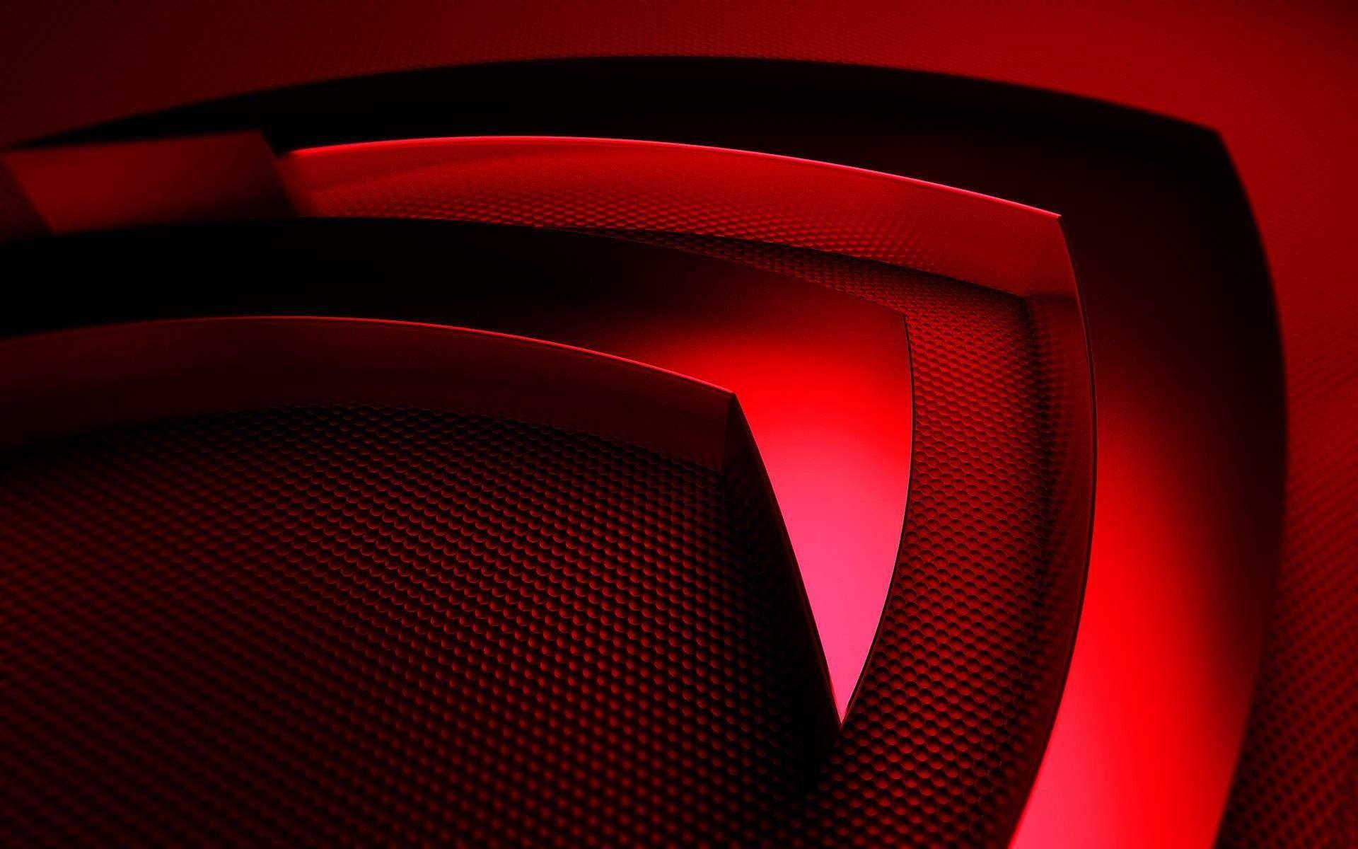 1920x1200 Nvidia Red Wallpaper