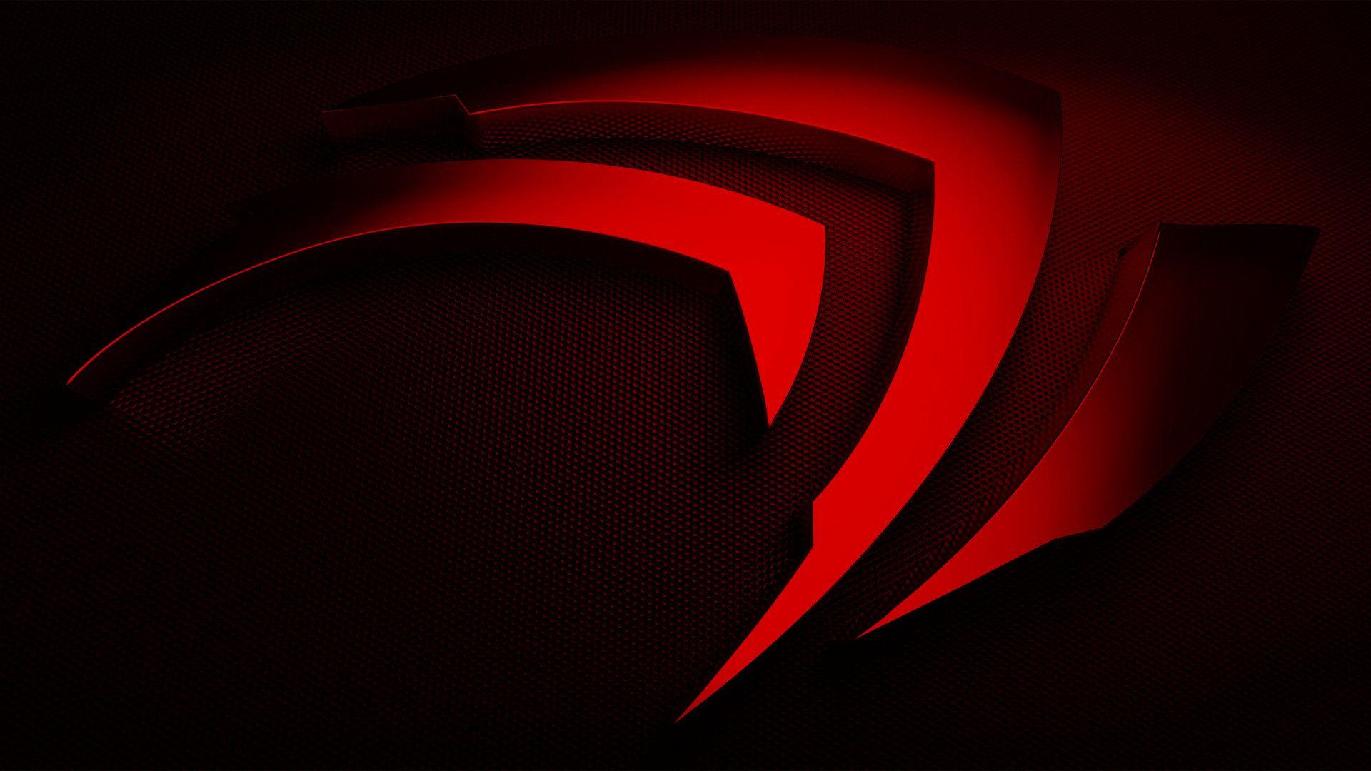 1920x1080 Nvidia Red Wallpaper