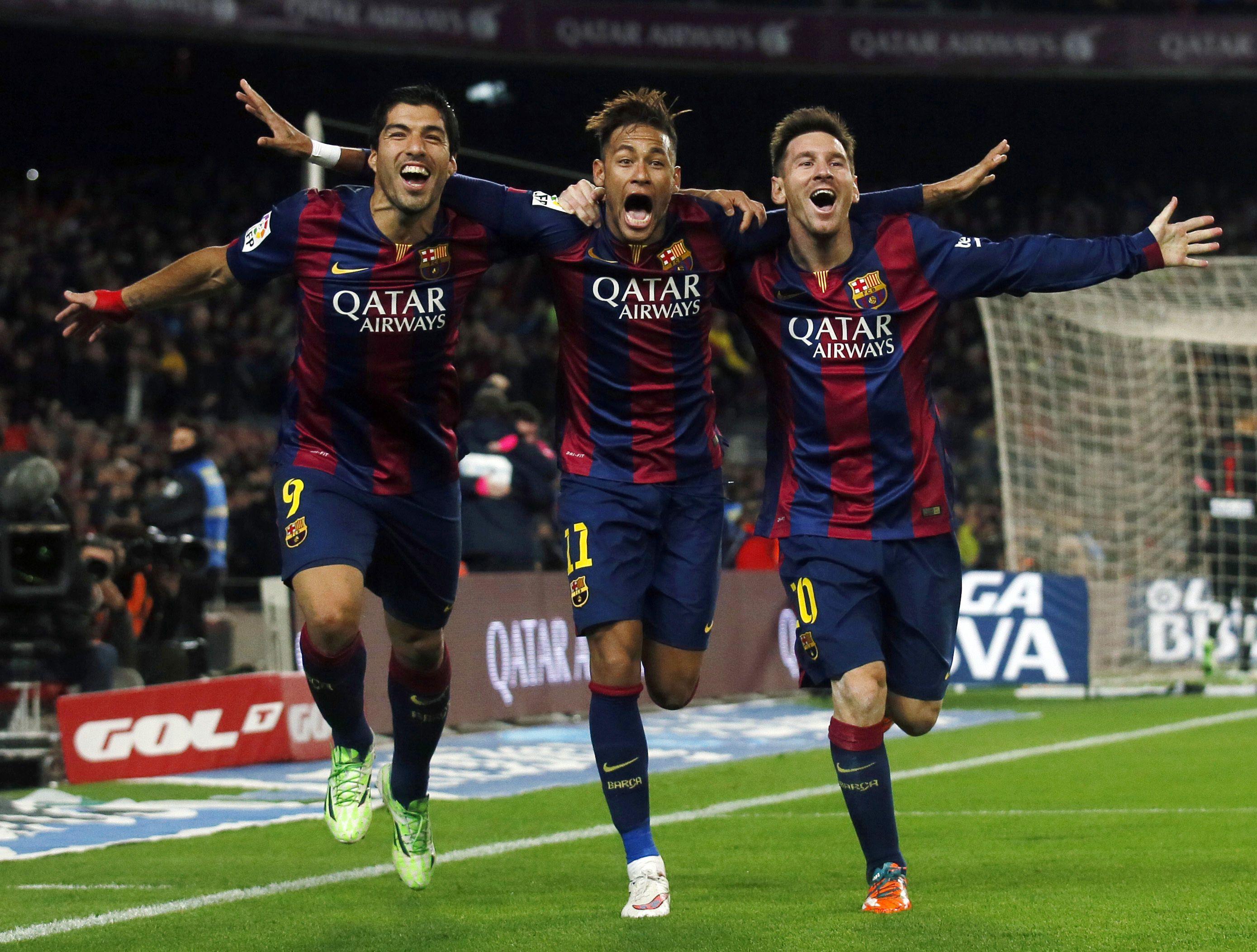2779x2105 Messi Suarez Neymar Le Week End En Image Neymar E Suárez HD Wallpaper