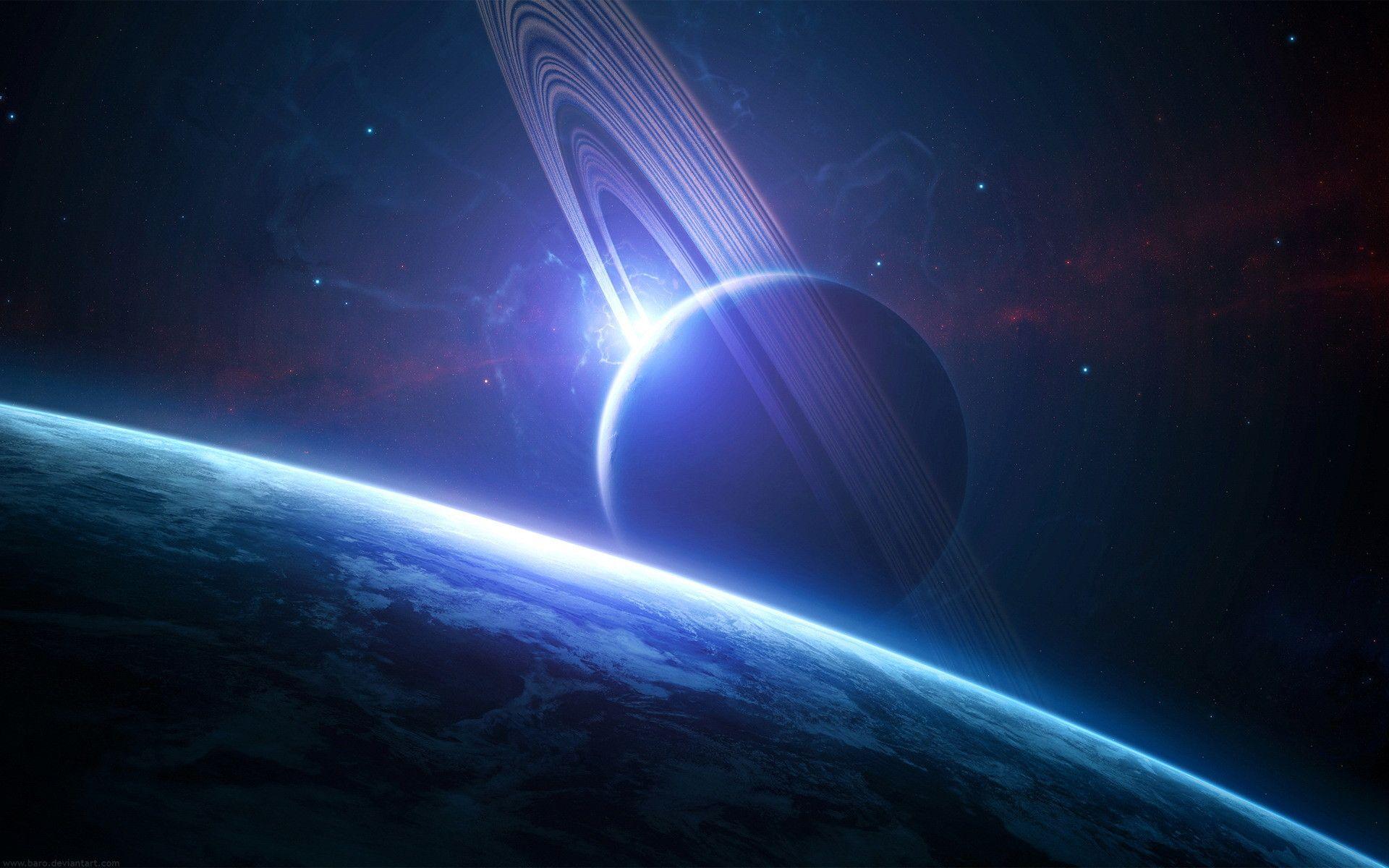 1920x1200 Fantasy Space Wallpaper
