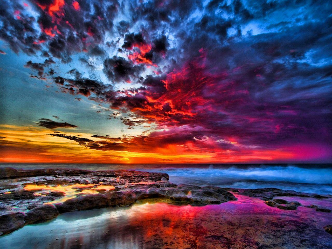 Colorful Scenery Wallpapers - Top Free Colorful Scenery Backgrounds ...