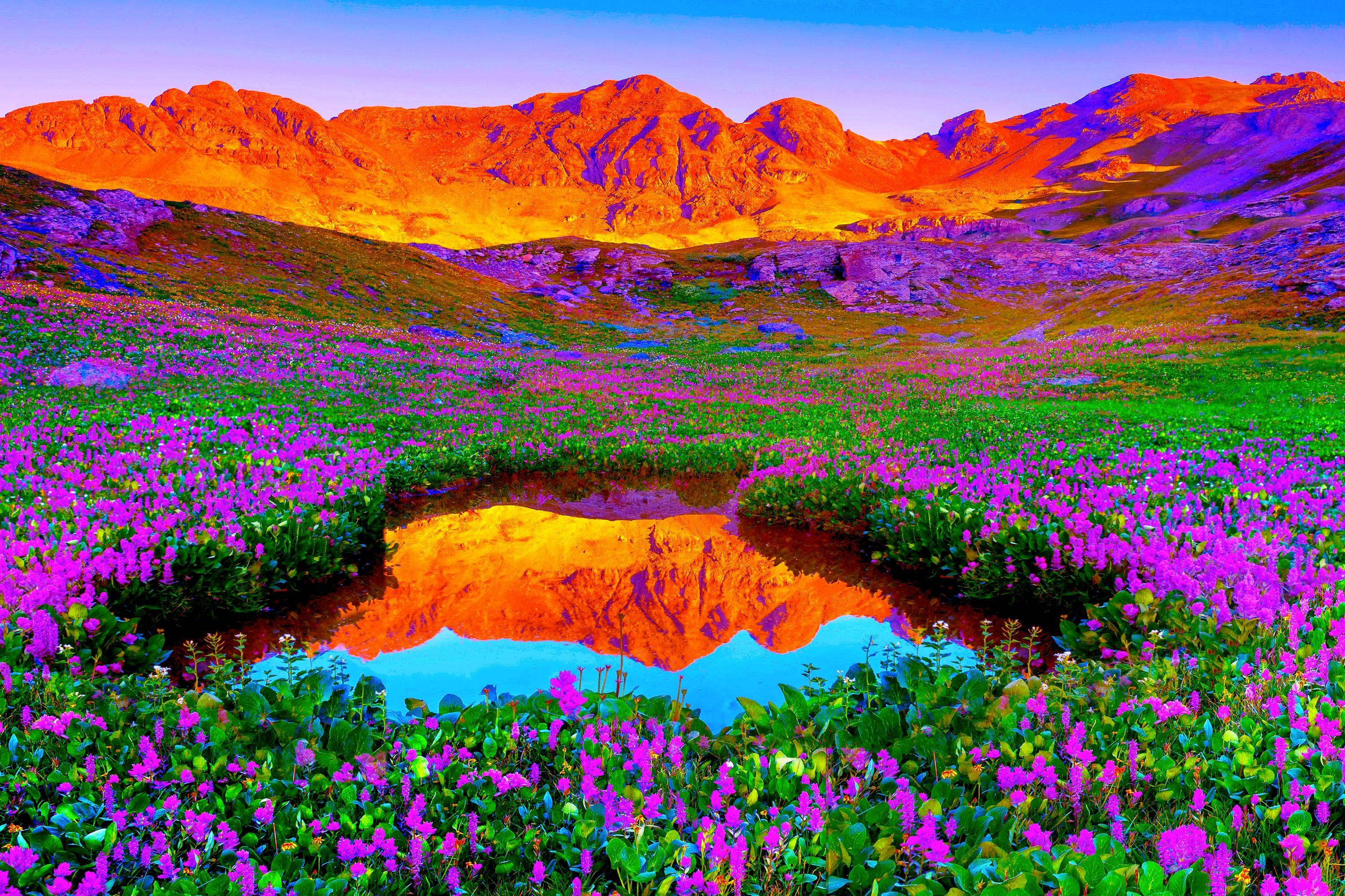 Colorful Scenery Wallpapers - Top Free Colorful Scenery Backgrounds ...