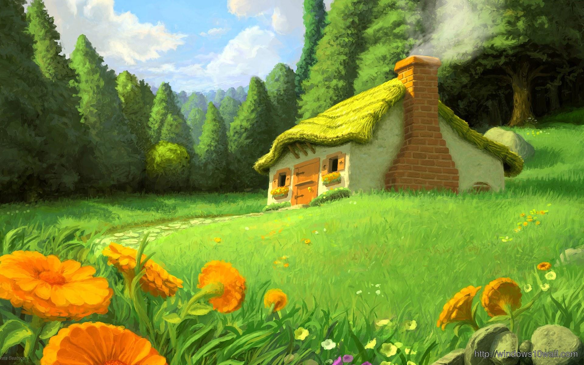 1920x1200 Green Nature Scenery Background Wallpaper