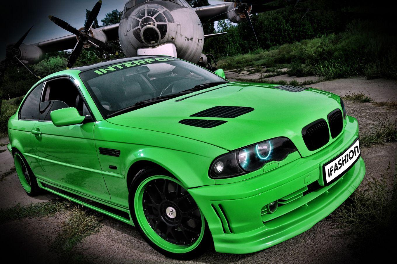 1360x903 Green BMW M3 -Free Resolutions