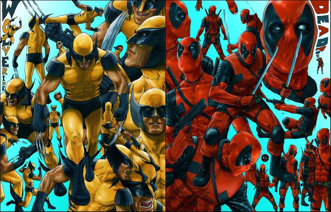 1115x716 Wolverine and Deadpool Wallpaper