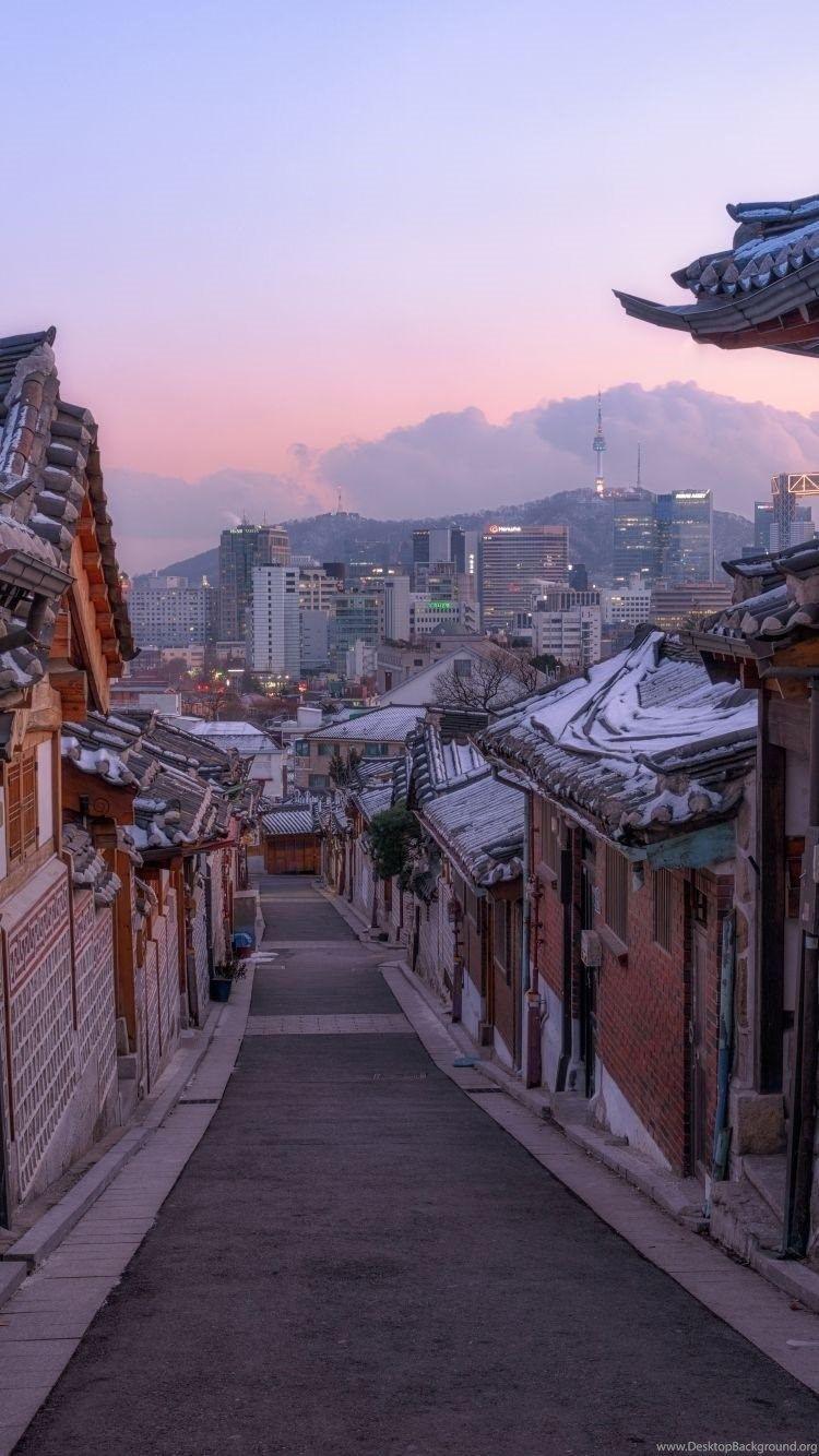 750x1334 Korean Wallpaper. Korea wallpaper, Seoul photography, Aesthetic korea