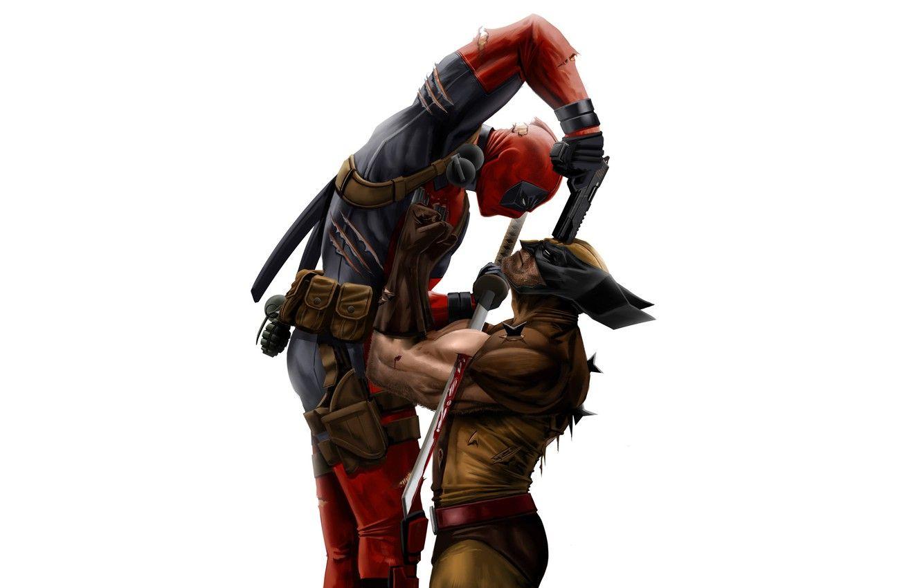 1332x850 Wallpaper Minimalism, Figure, Sword, Background, Mask, Wolverine, Swords, Art, Art, Wolverine, Hugh Jackman, Logan, Hugh Jackman, Deadpool, Marvel, Deadpool image for desktop, section минимализм