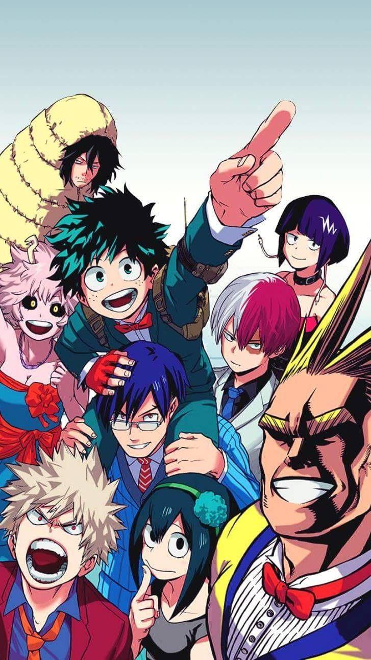 727x1292 Mobile and Desktop Wallpaper HD. Hero wallpaper, My hero academia tsuyu, My hero academia shouto