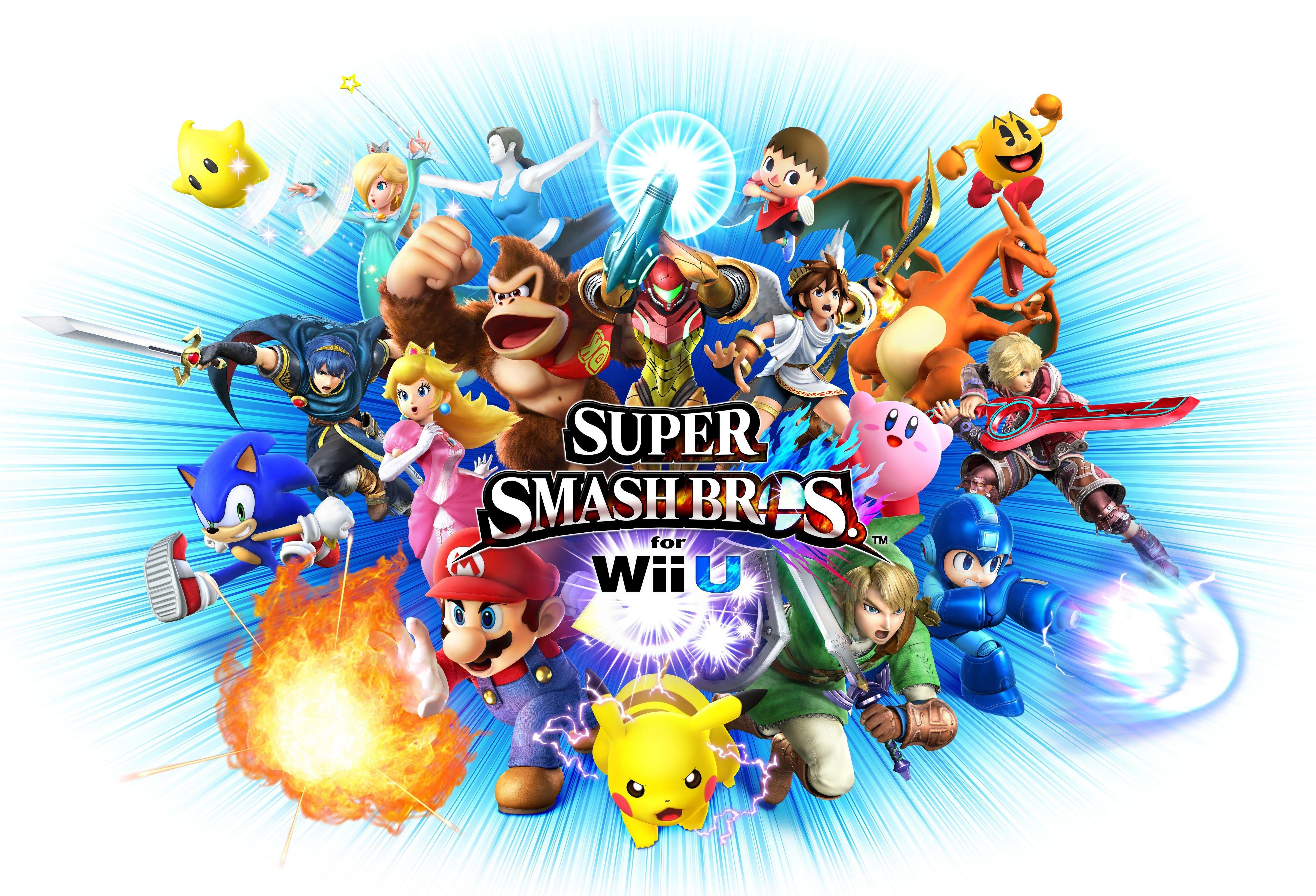 4737x3228 Hình nền Super Smash Bros, Nintendo, 3DS, Wii U, Cãi nhau, 3D