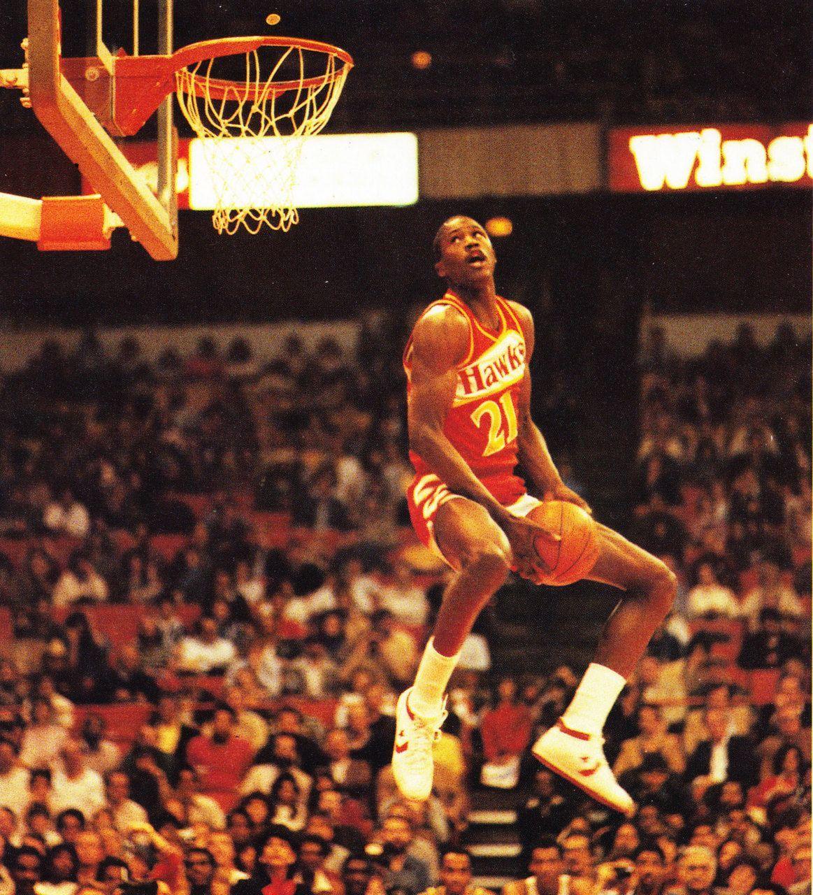 1163x1280 Dominique reverse dunk. Dominique wilkins, Nba legends, I love basketball