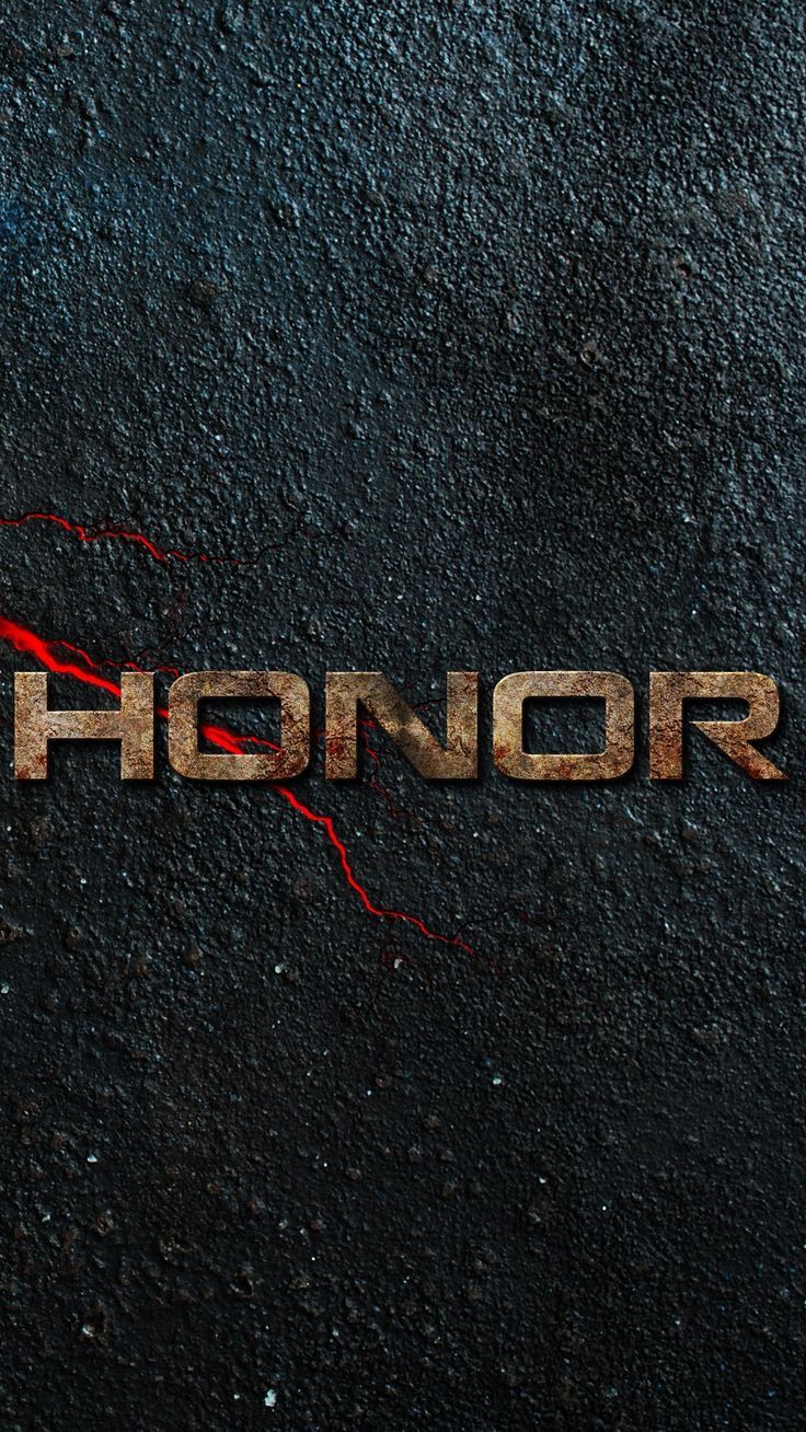 736x1308 Red Honor Wall Art. Honor logo wallpaper, Honored one wallpaper, Hudson name wallpaper hd