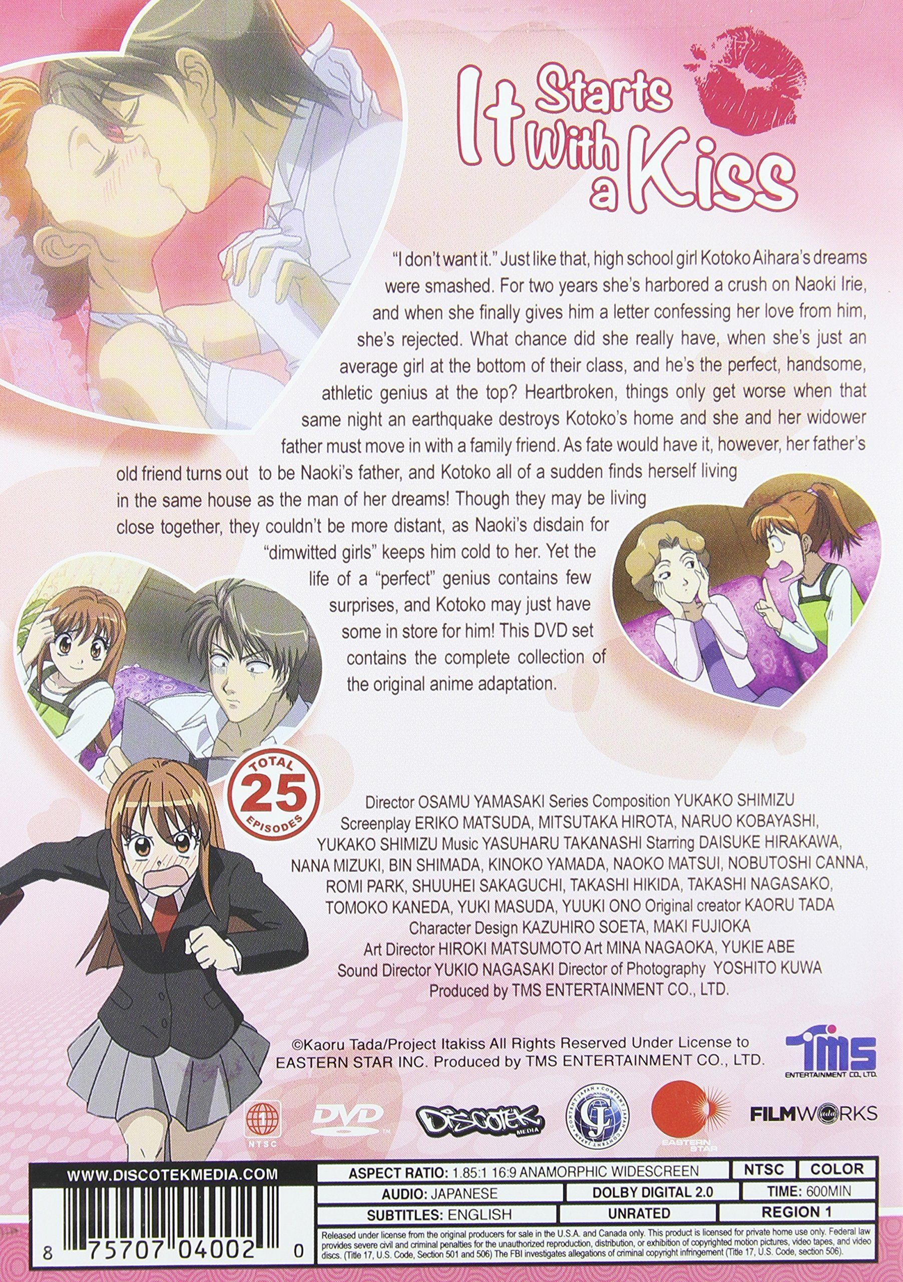 1804x2560 Itakiss: Complete Anime Series Collection DVD (Itazura na Kiss)